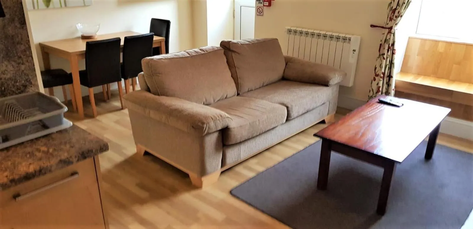 Living room in The Harbour House Sea Front Hotel