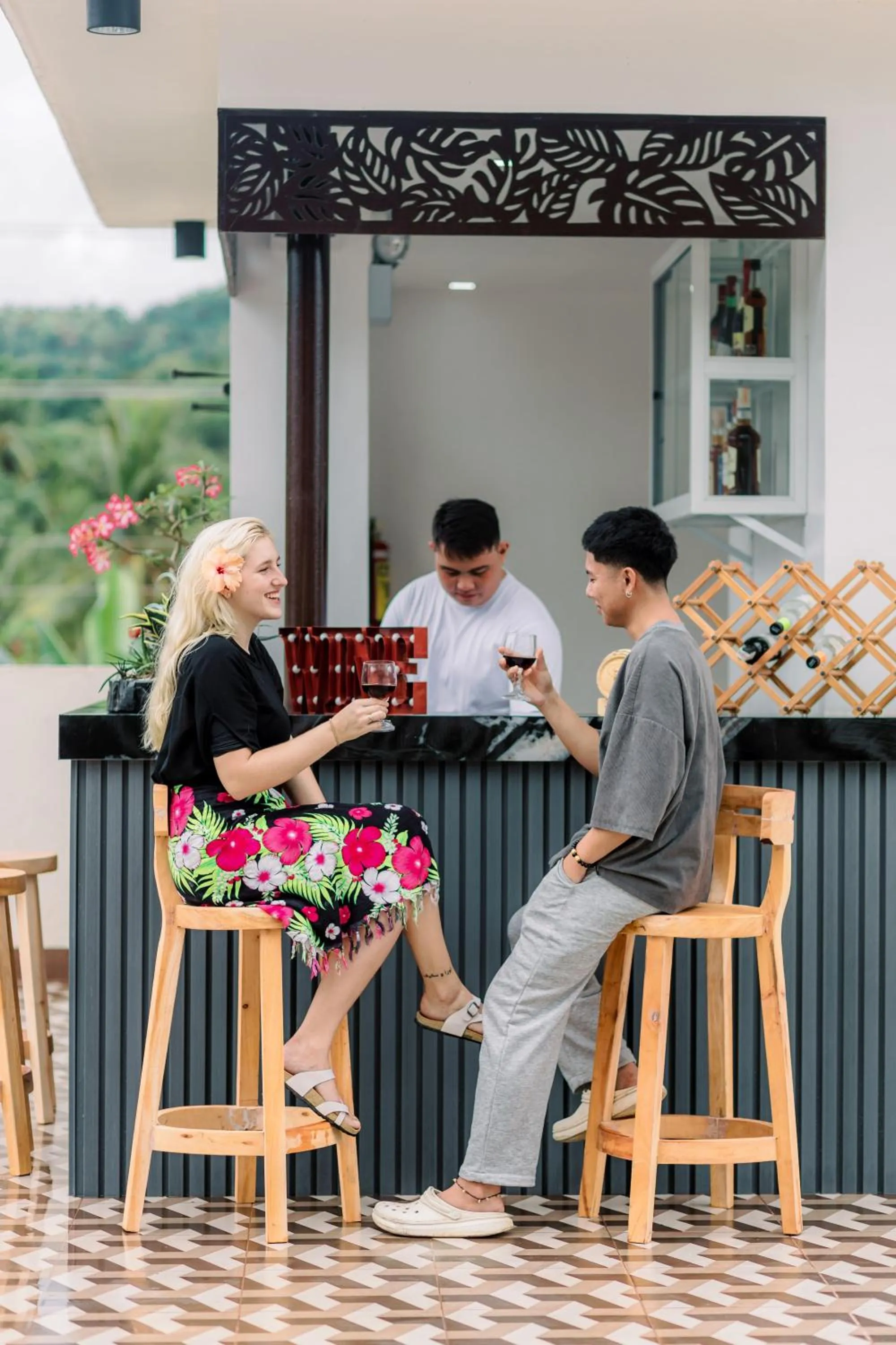 Lounge or bar in Loboc Riverside Inn & Restaurant