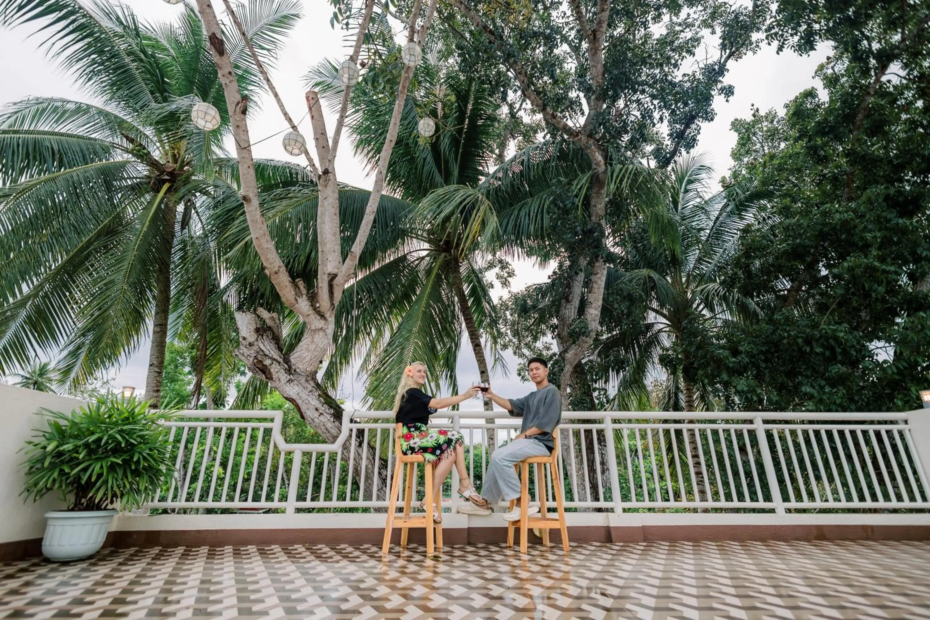 River view in Loboc Riverside Inn & Restaurant