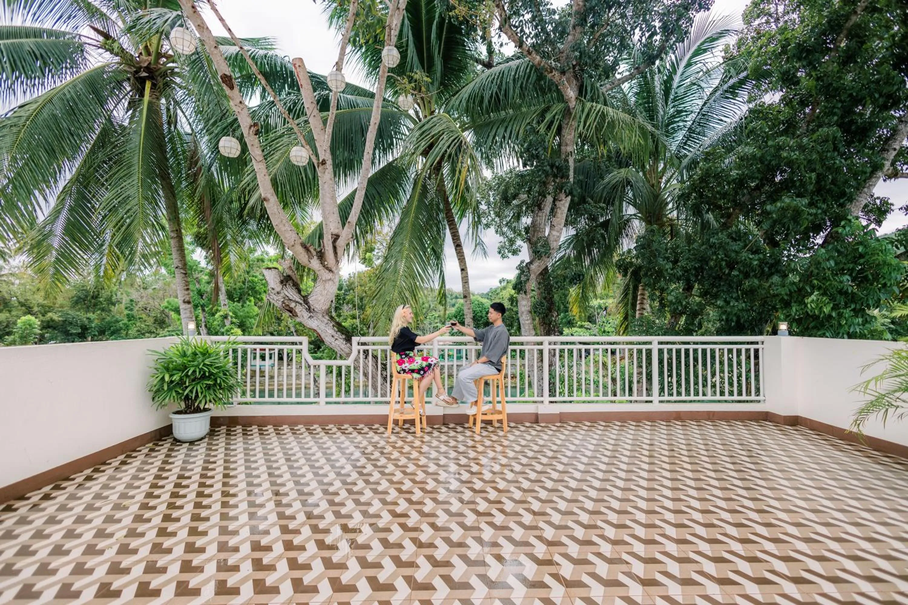 River view in Loboc Riverside Inn & Restaurant