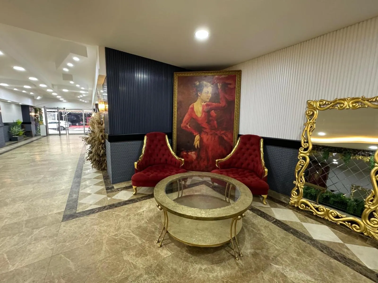 Lobby or reception in Trio Palace