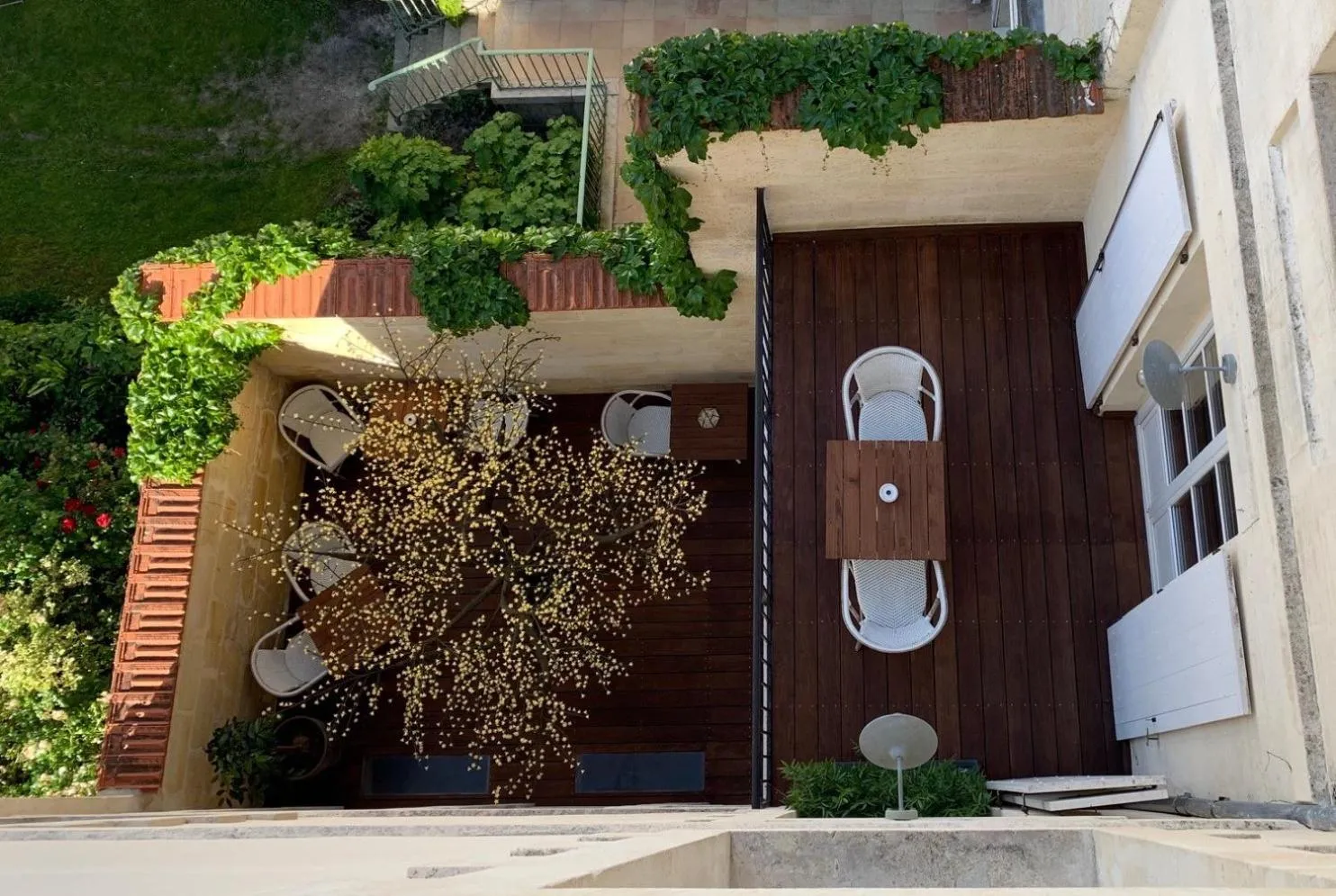 Bird's eye view in La Course