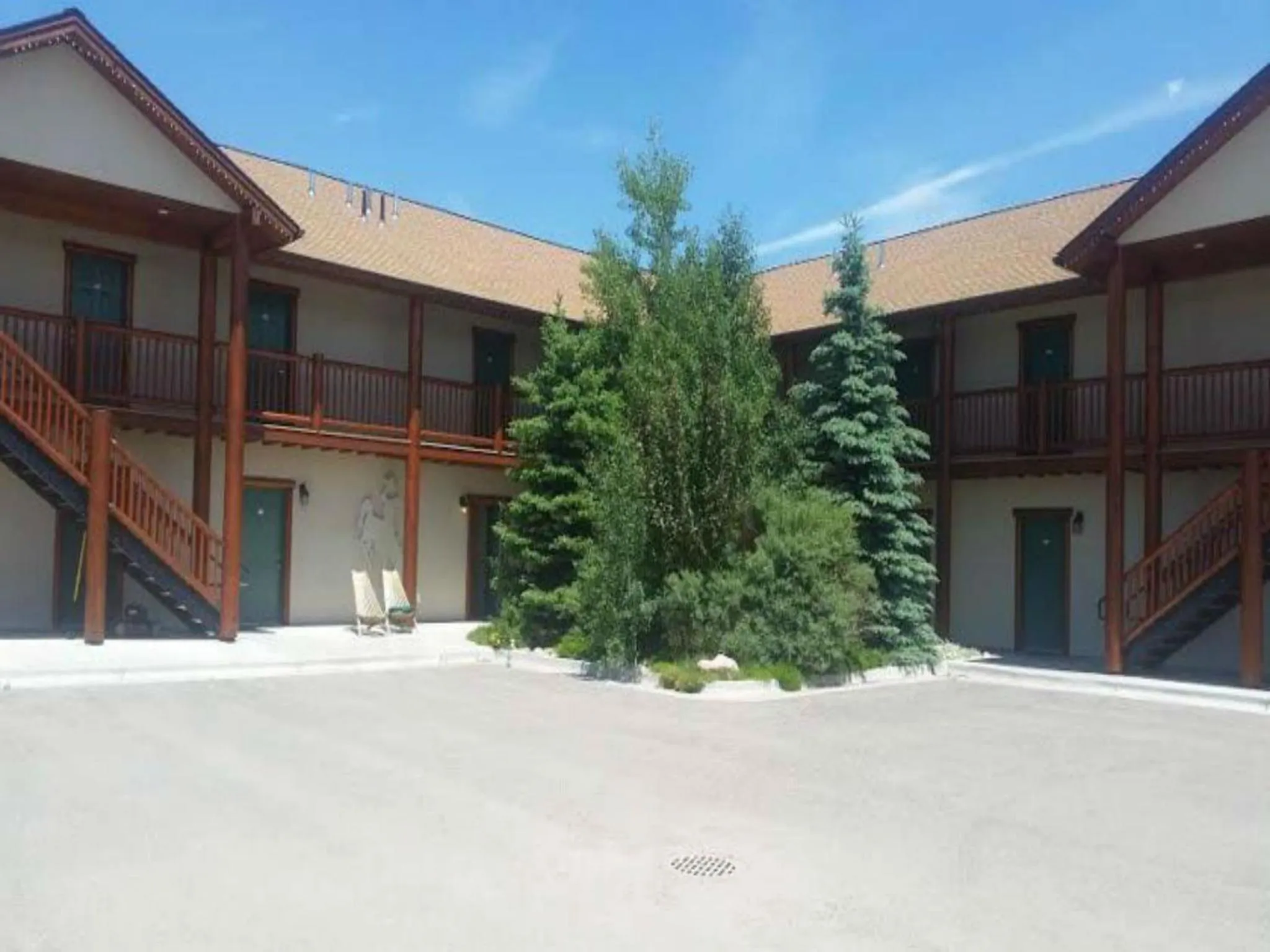 Property building in Teton Valley Motel