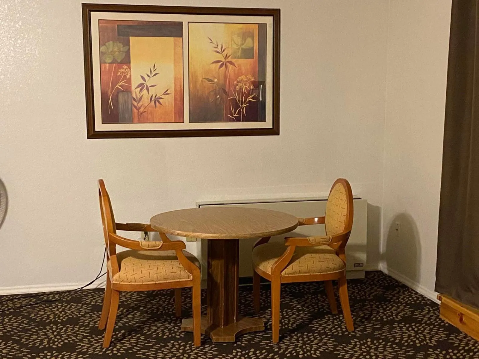 Seating area in Eagle Hotel