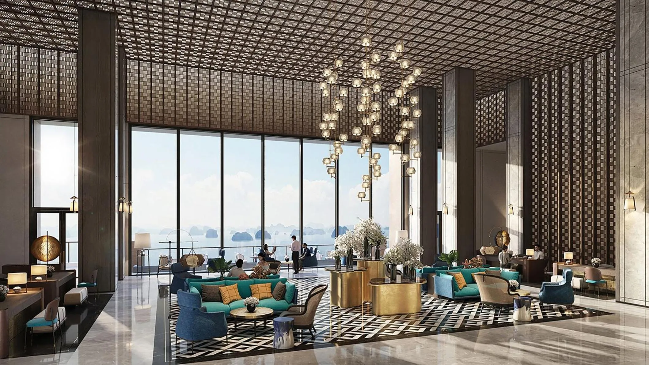 Property building in InterContinental Halong Bay Resort by IHG