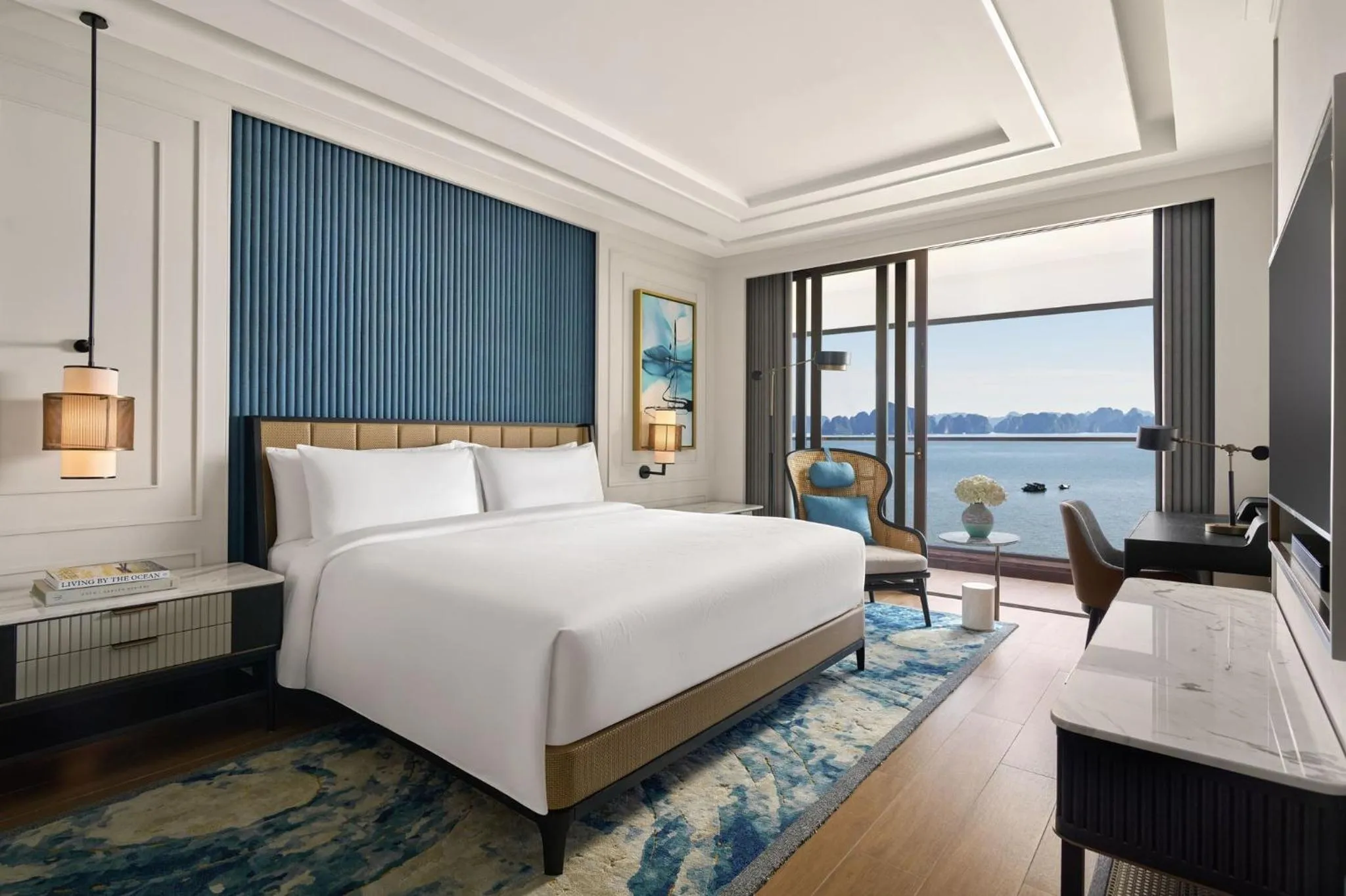 Photo of the whole room, Bed in InterContinental Halong Bay Resort by IHG