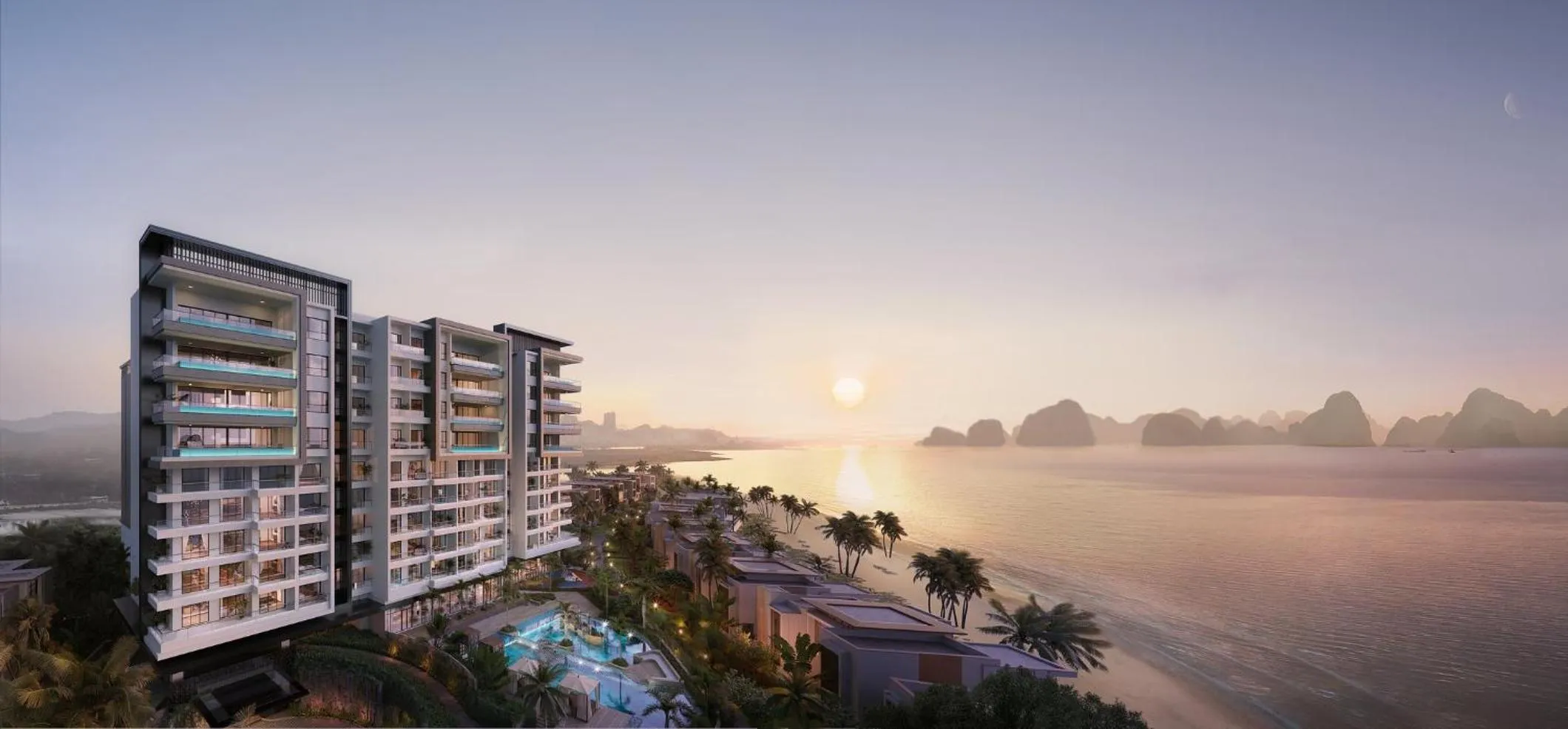 Property building in InterContinental Halong Bay Resort by IHG