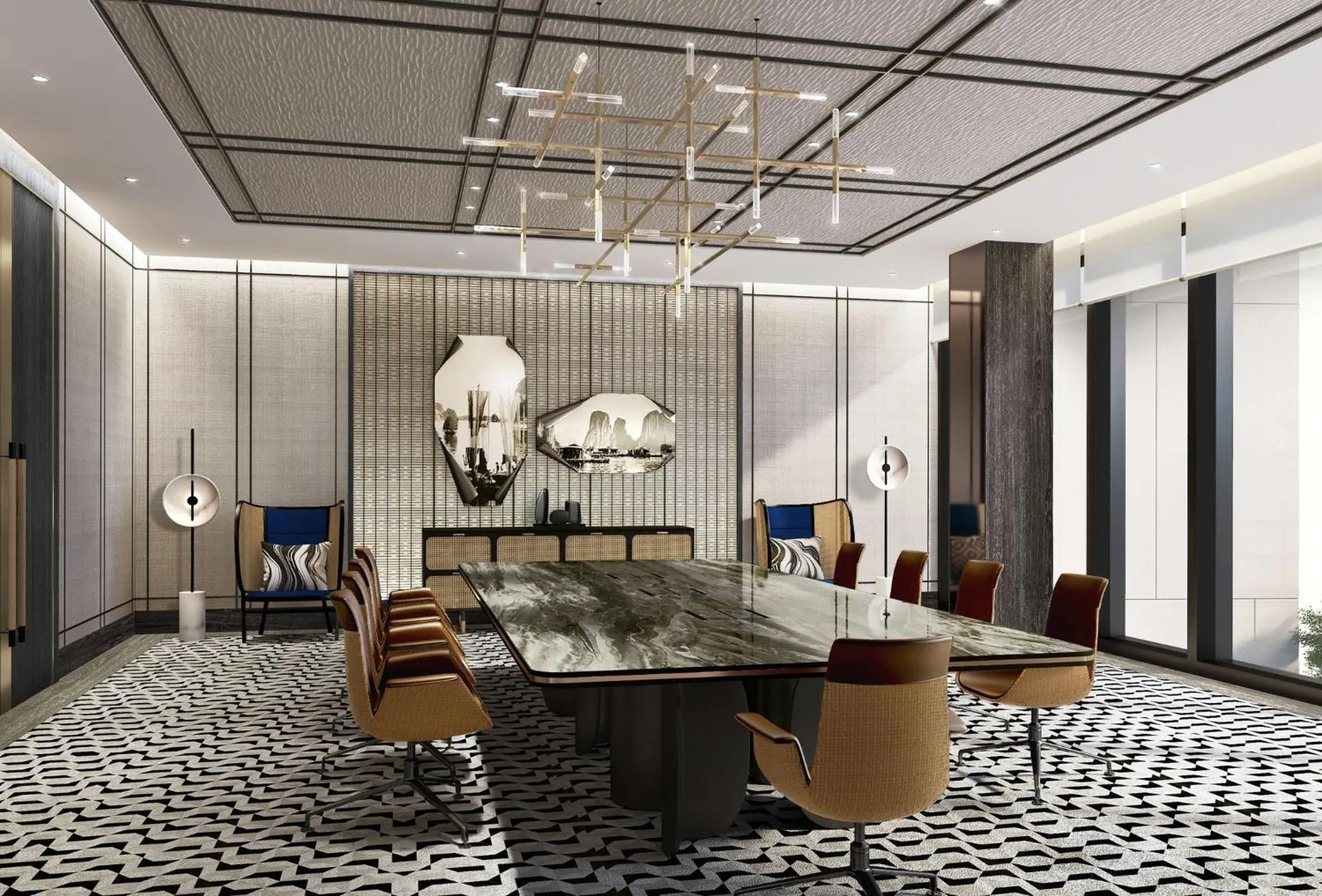 Meeting/conference room in InterContinental Halong Bay Resort by IHG