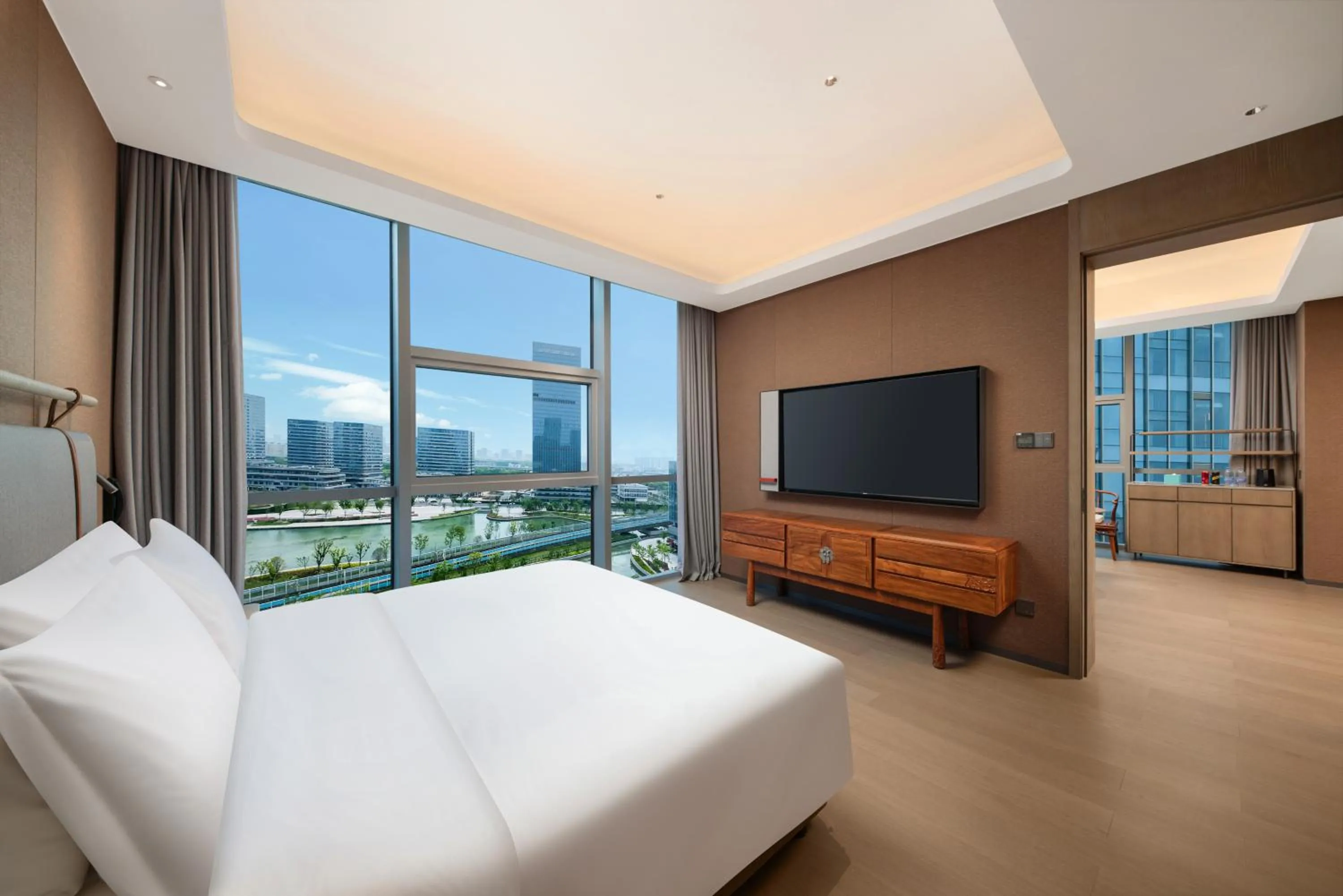 Bed in Holiday Inn Express Suzhou North Station by IHG