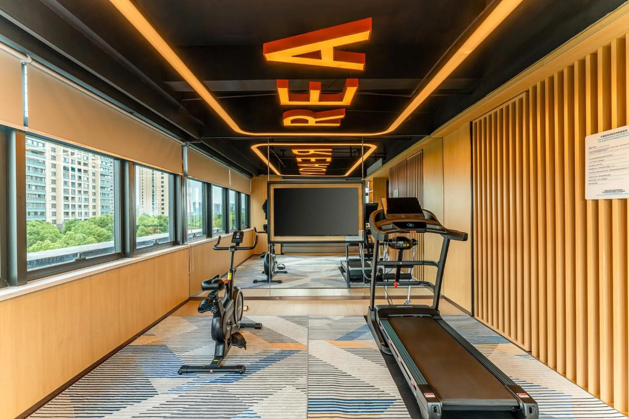 Fitness centre/facilities in Holiday Inn Express Kunshan Yushan by IHG