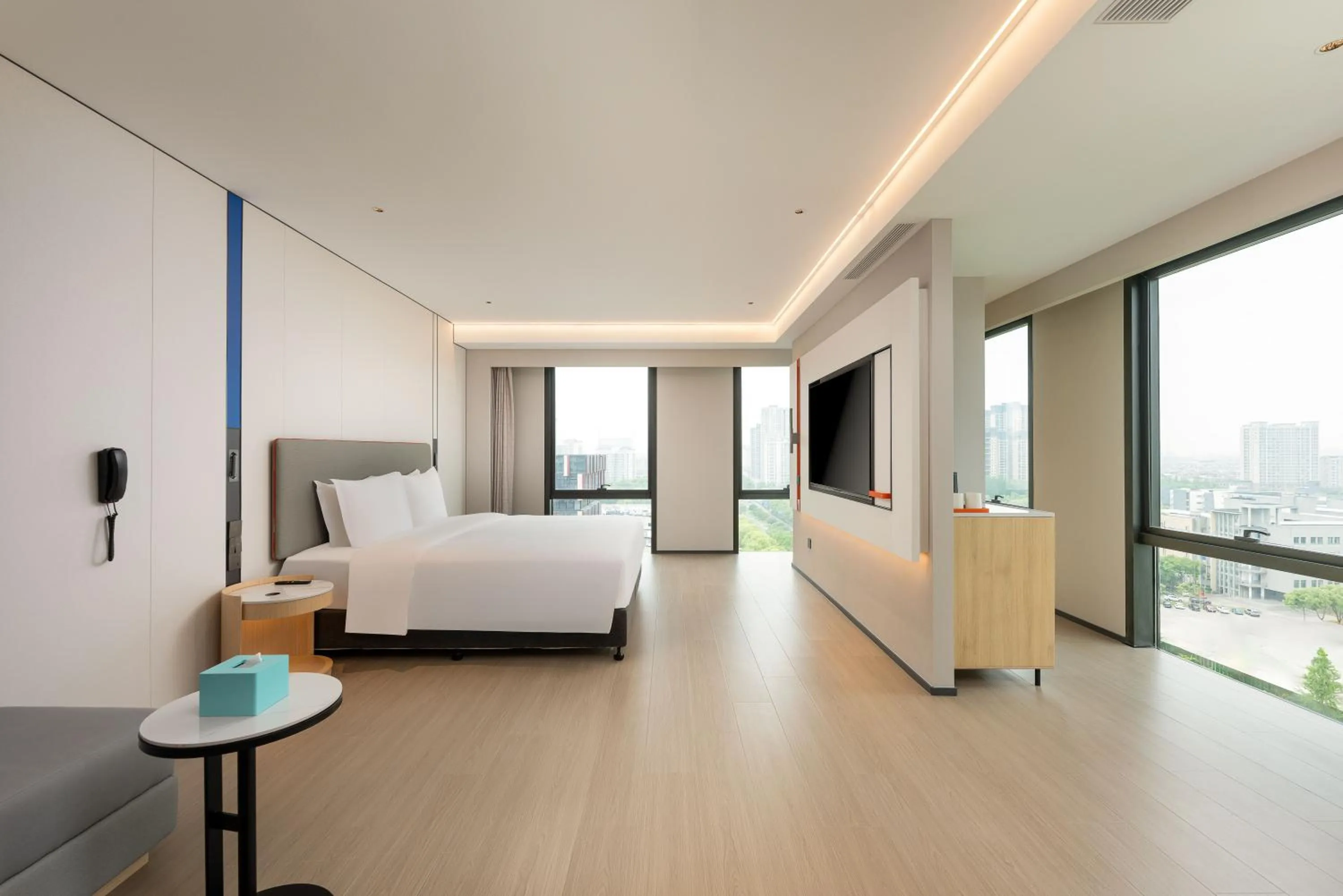 Bed in Holiday Inn Express Kunshan Yushan by IHG