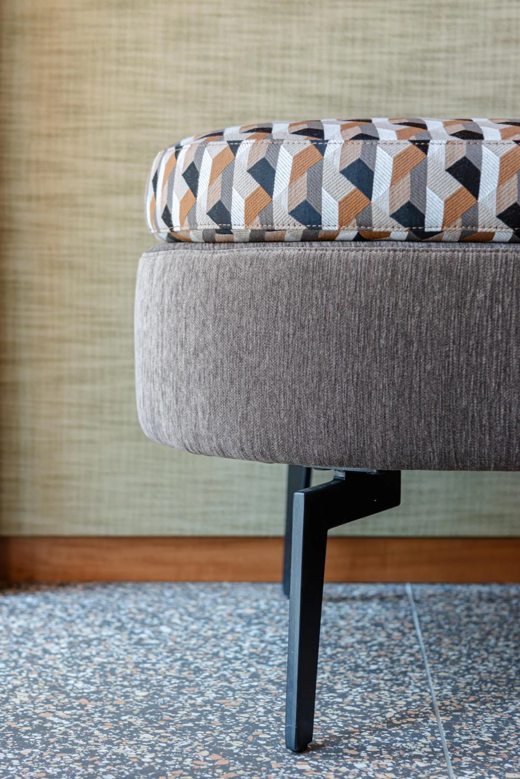 Decorative detail in Circle6 Rome