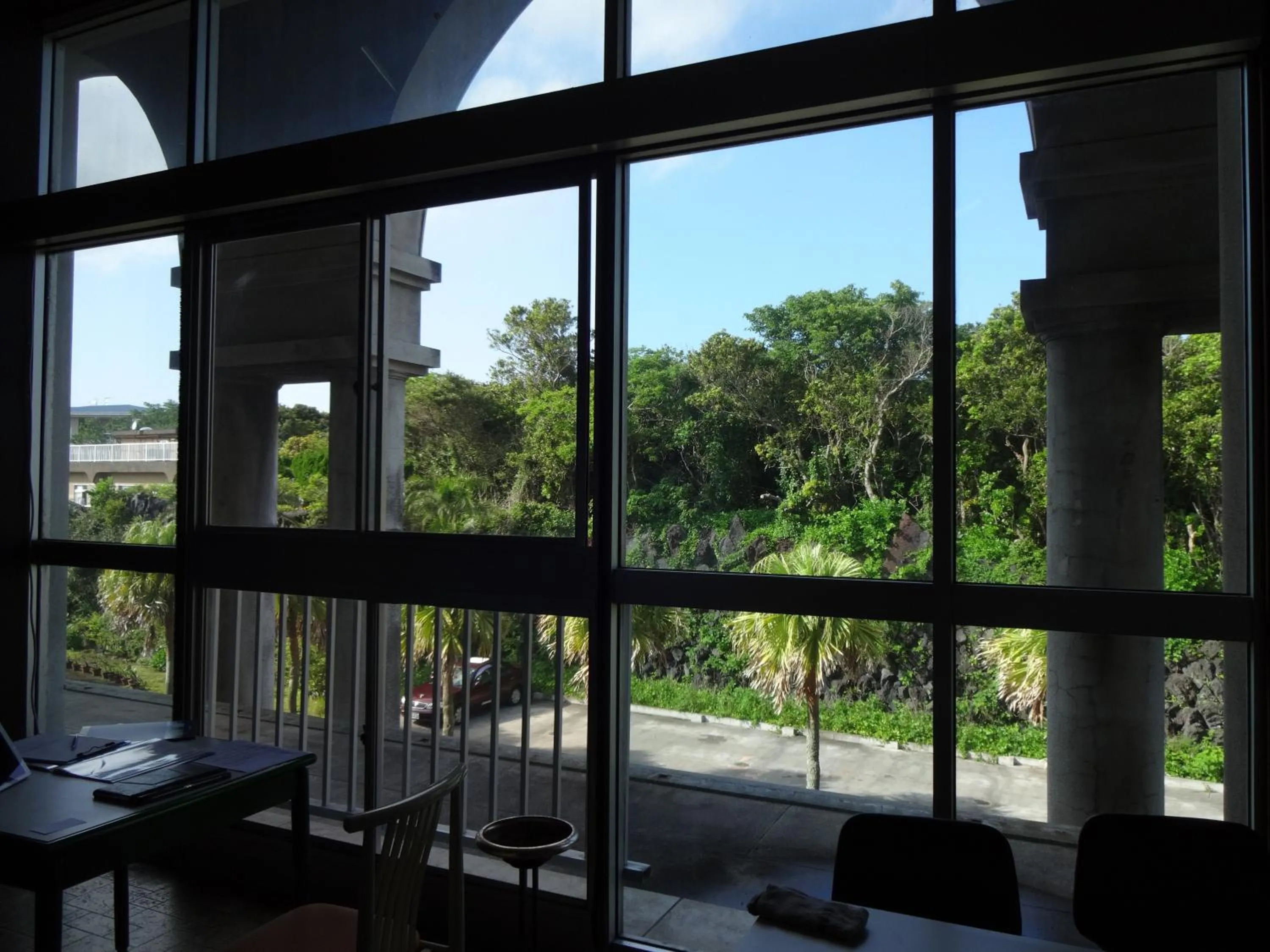 Garden view in Forte