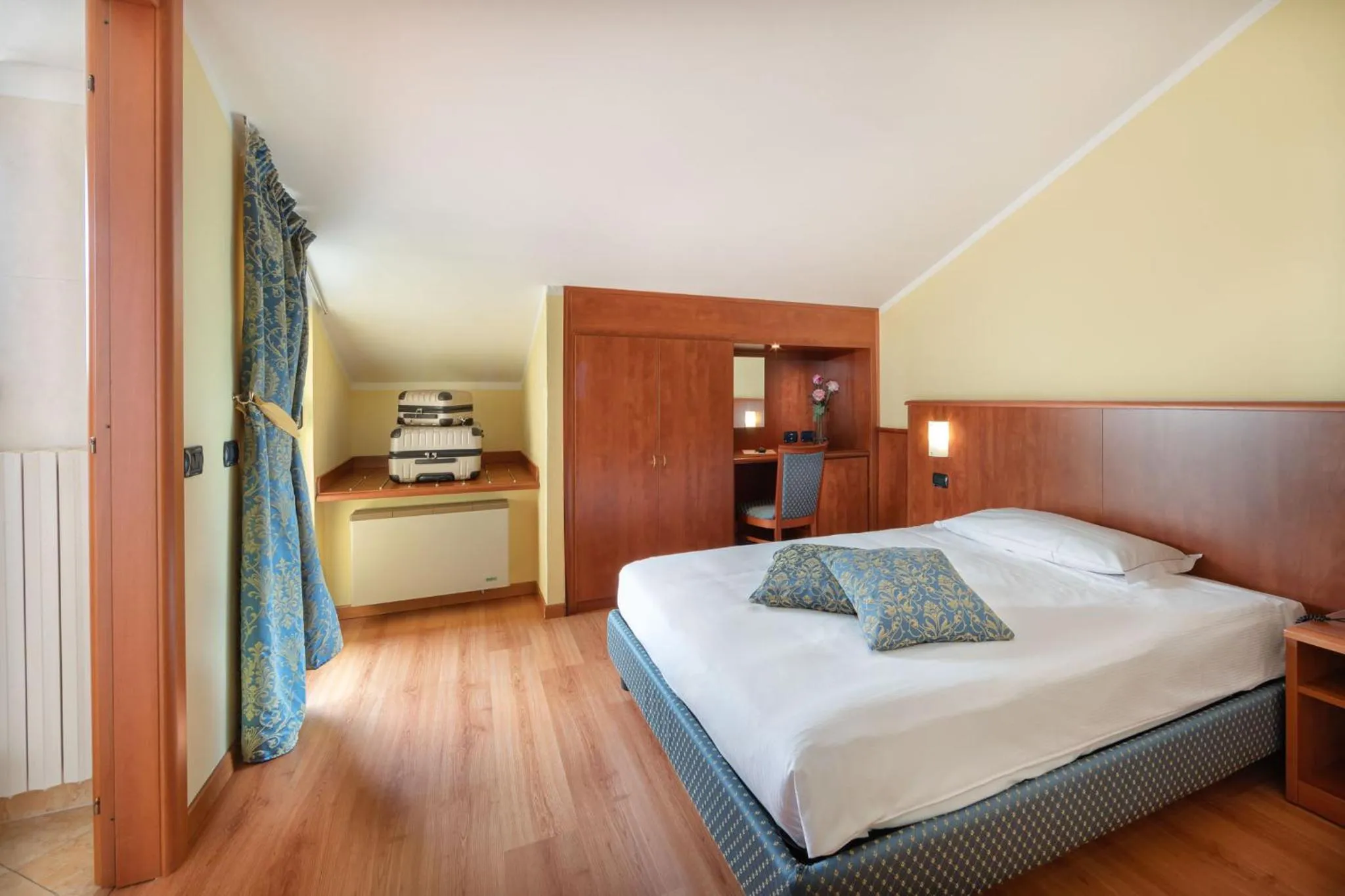 Bed in Hotel Postumia