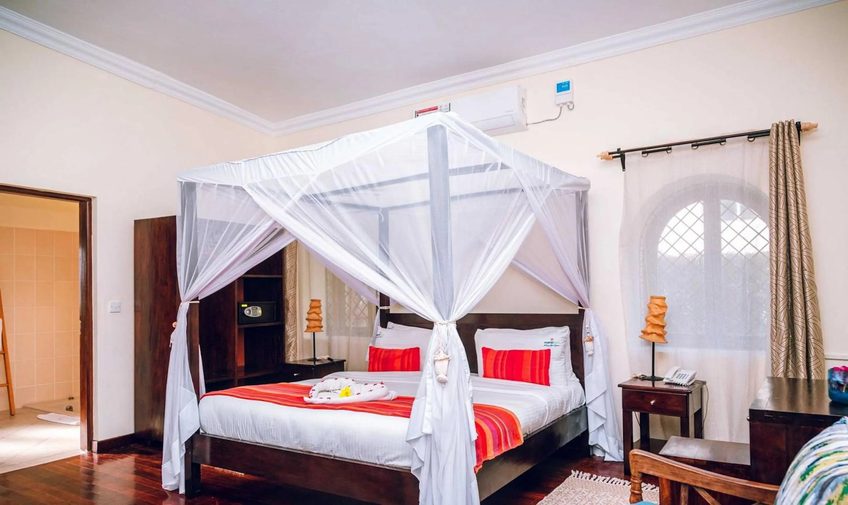 Bedroom, Bed in Mzima Beach Residences - Diani Beach