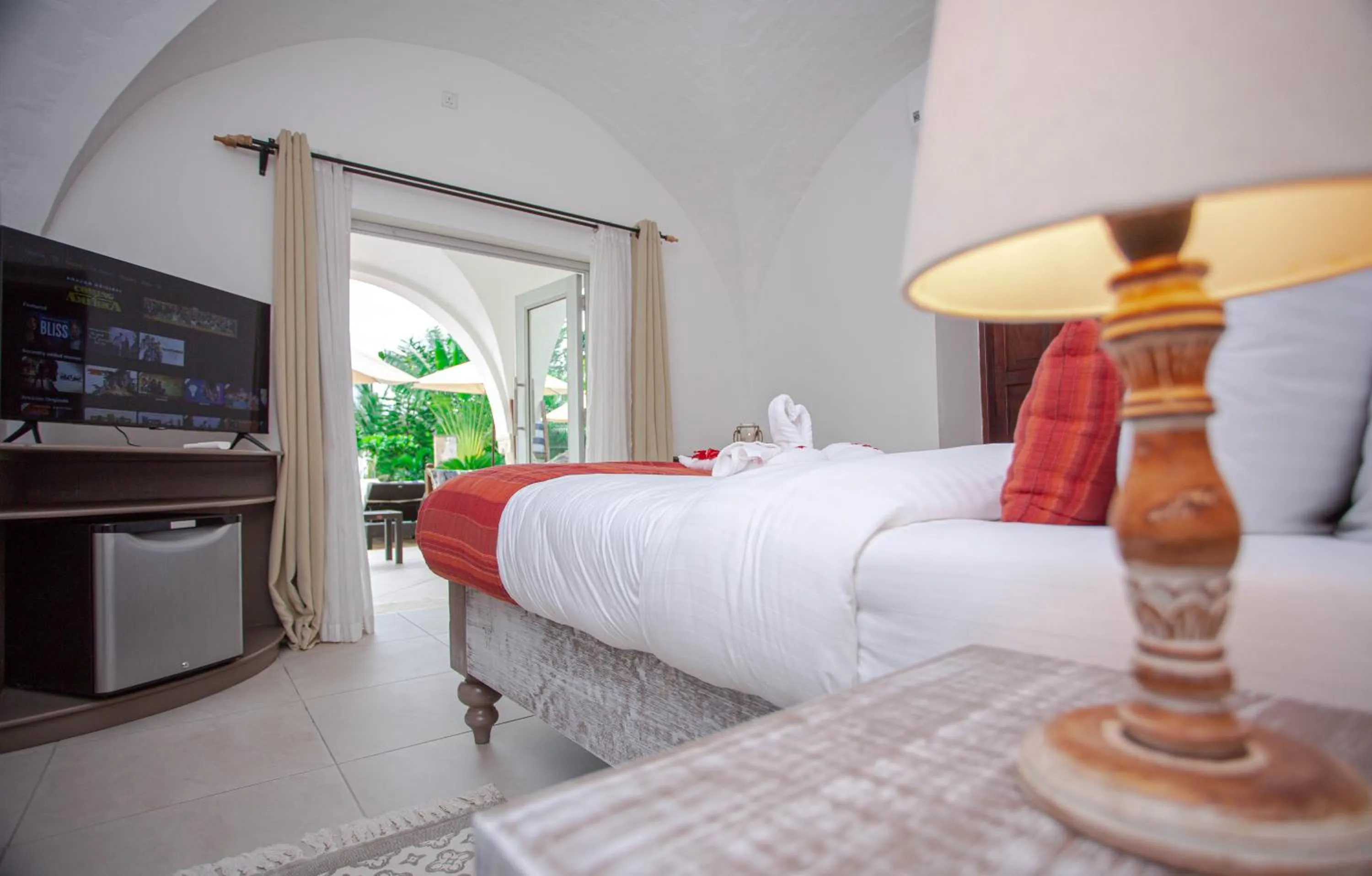 Bedroom, Bed in Mzima Beach Residences - Diani Beach