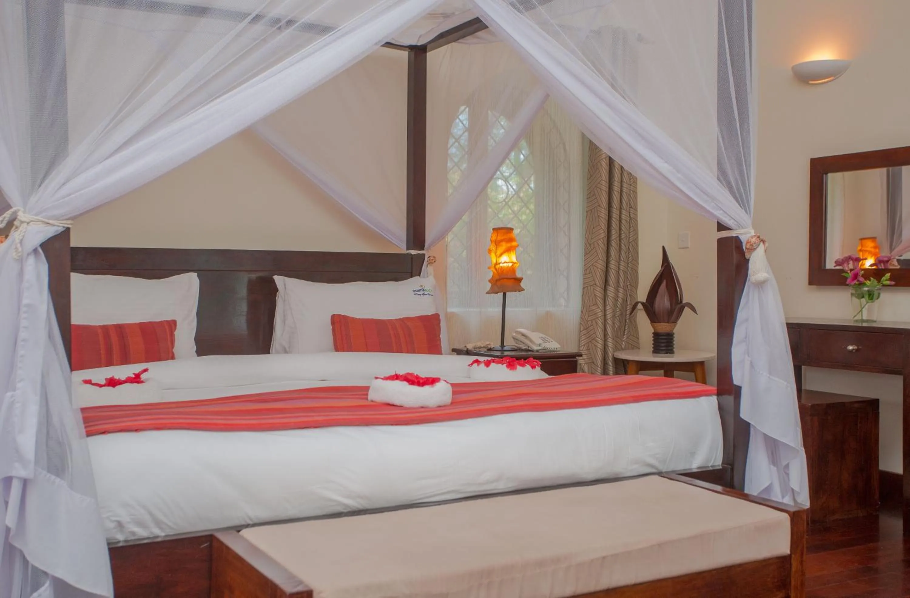Bedroom, Bed in Mzima Beach Residences - Diani Beach