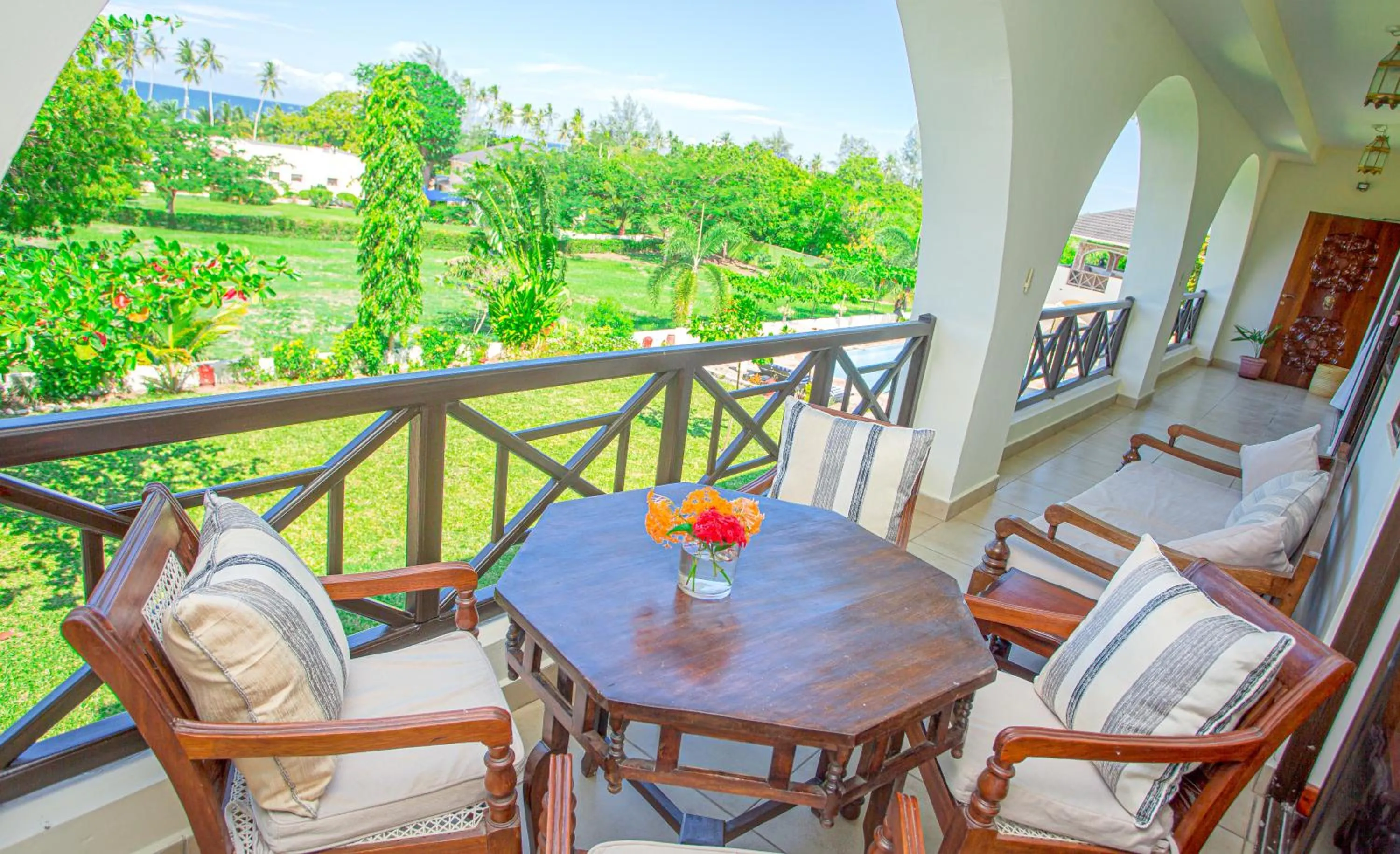 Balcony/Terrace in Mzima Beach Residences - Diani Beach