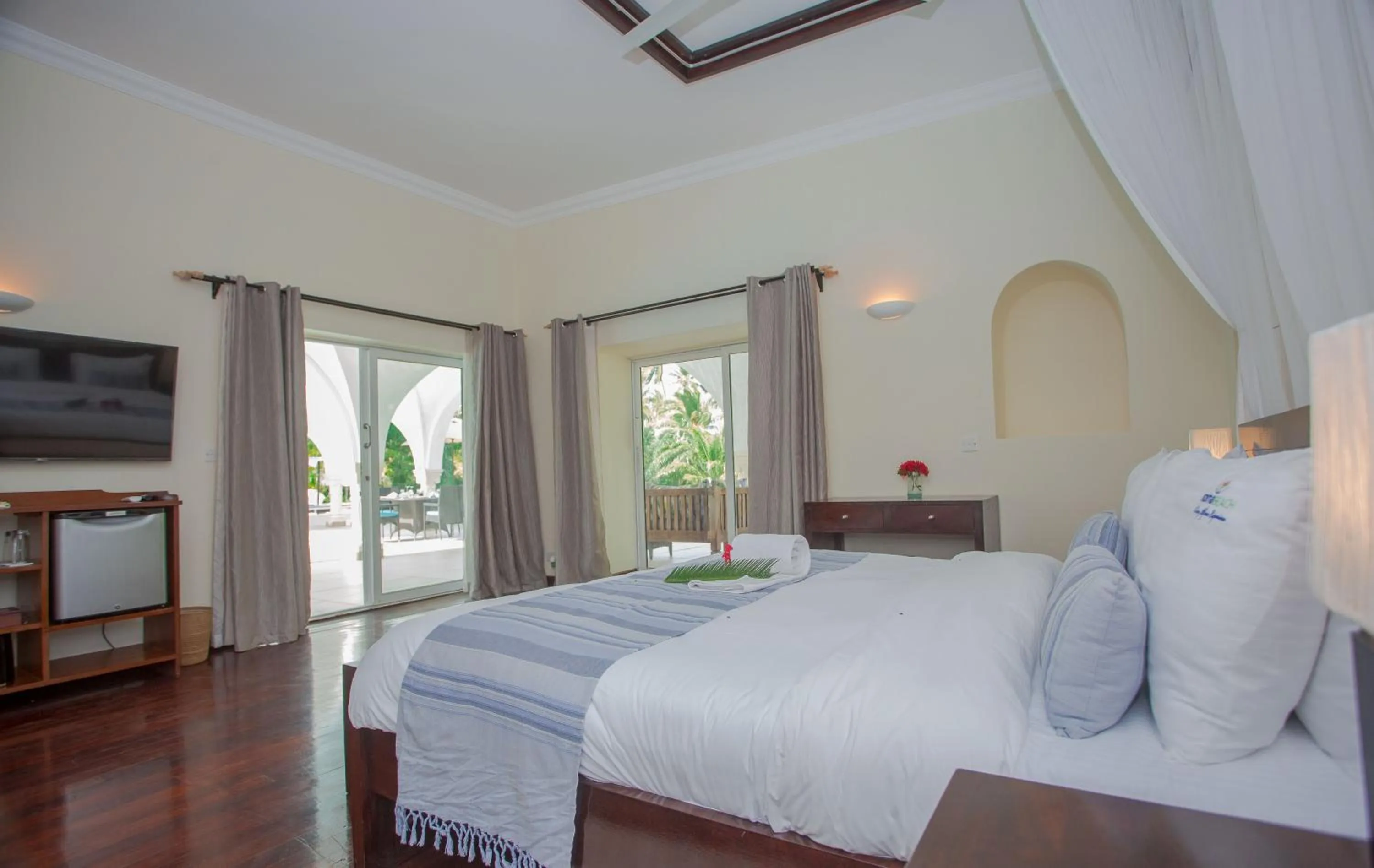 Bedroom, Bed in Mzima Beach Residences - Diani Beach