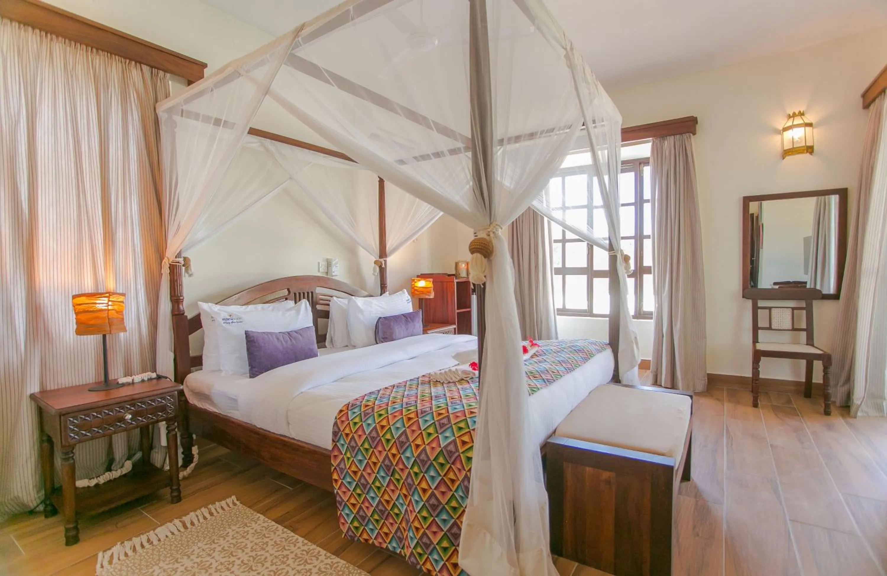 Bedroom, Bed in Mzima Beach Residences - Diani Beach
