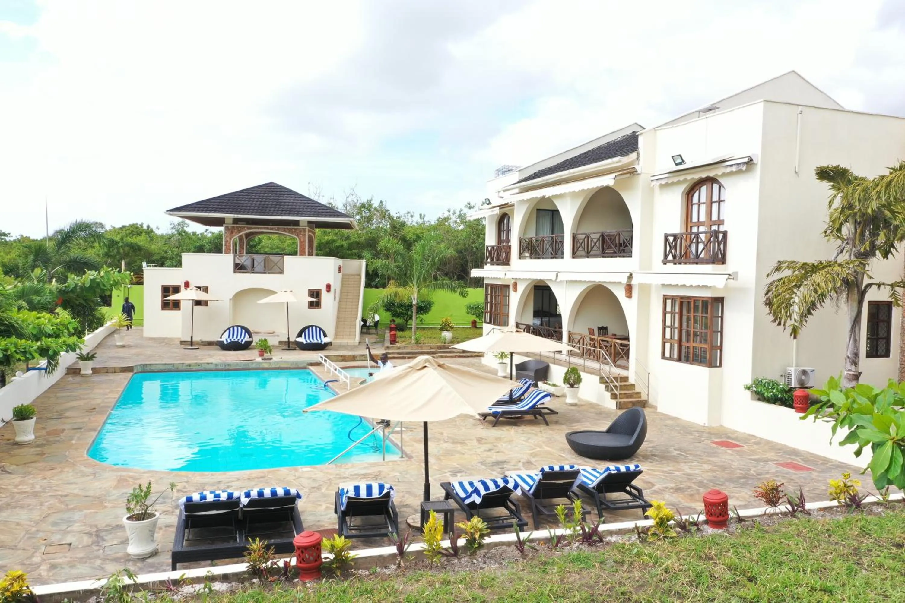 Swimming pool in Mzima Beach Residences - Diani Beach