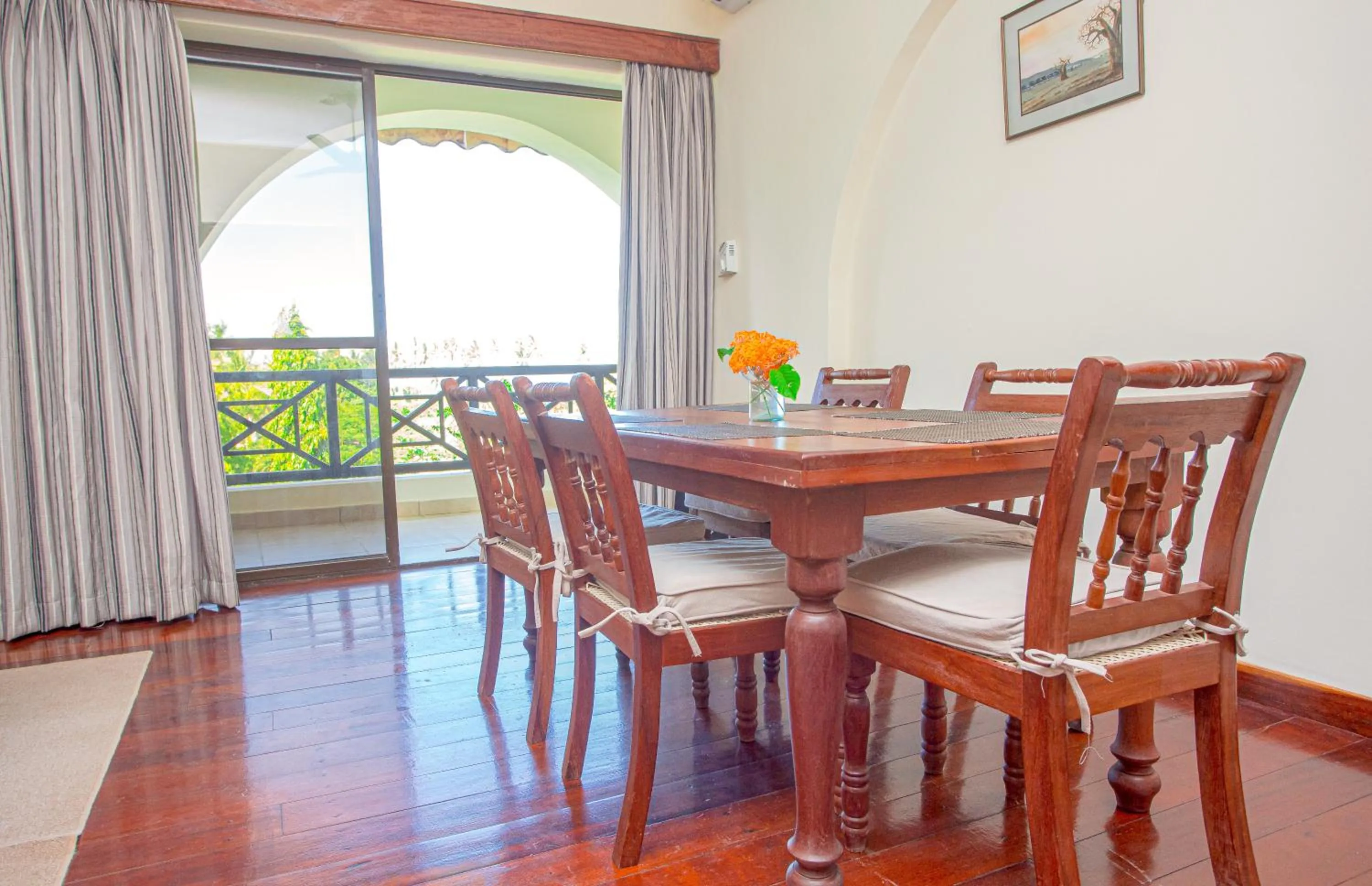 Dining area in Mzima Beach Residences - Diani Beach