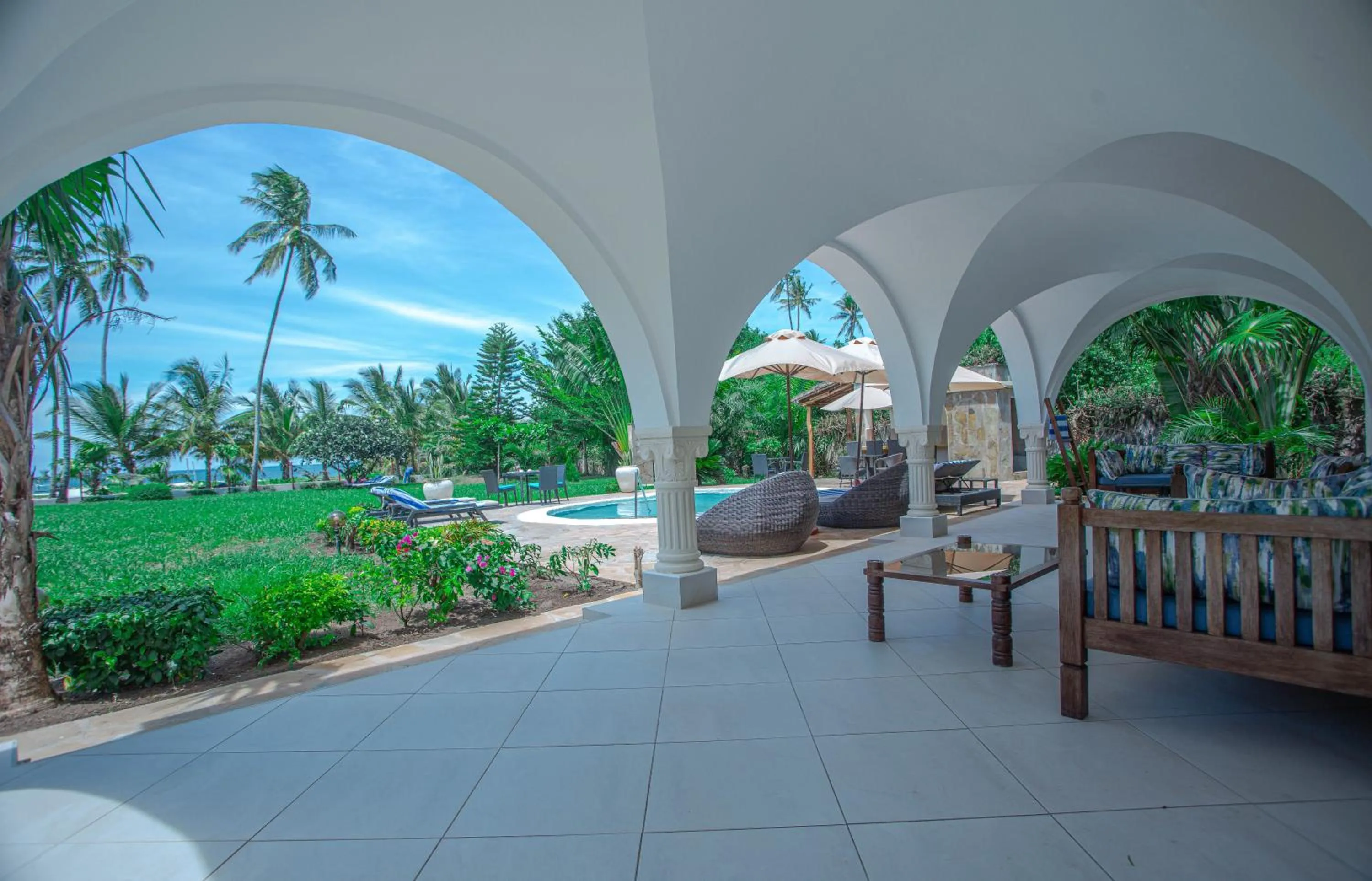Patio in Mzima Beach Residences - Diani Beach