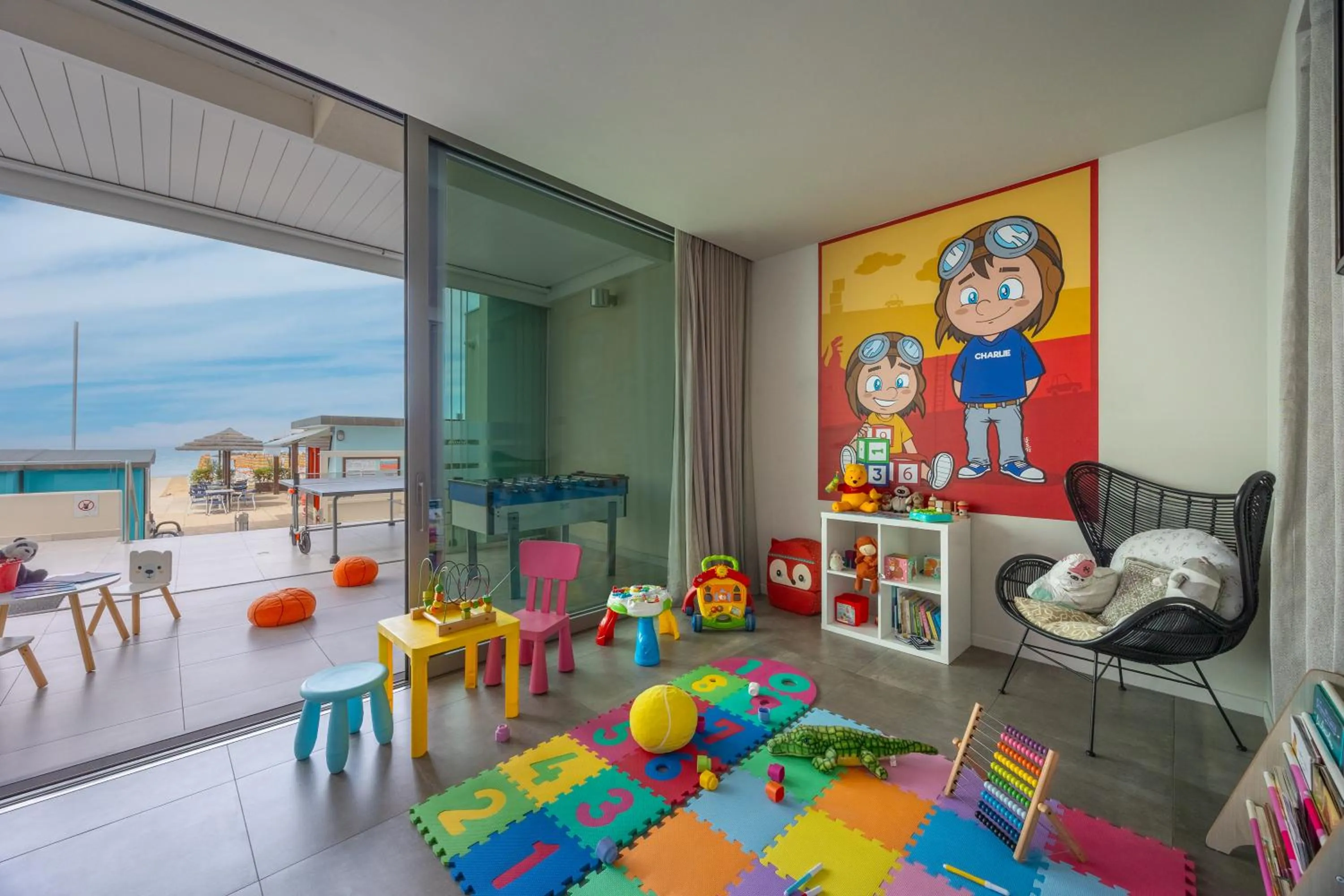 Game Room in Nautilus Family Hotel