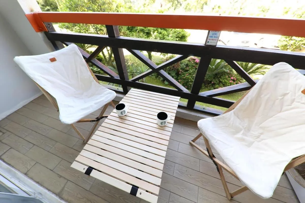 Balcony/Terrace in Benikea  The Jeju Resort