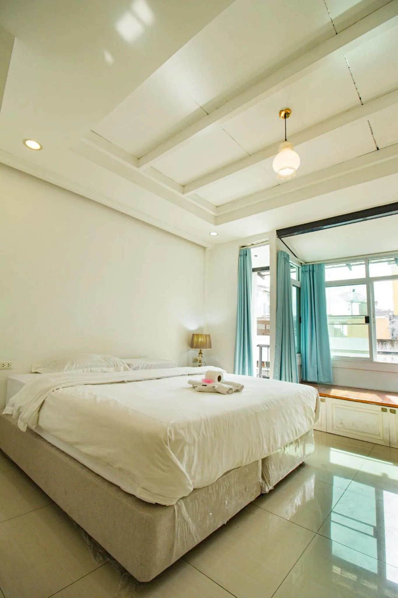 Bed in Skutan Inn Sutthisan Nexus Opal