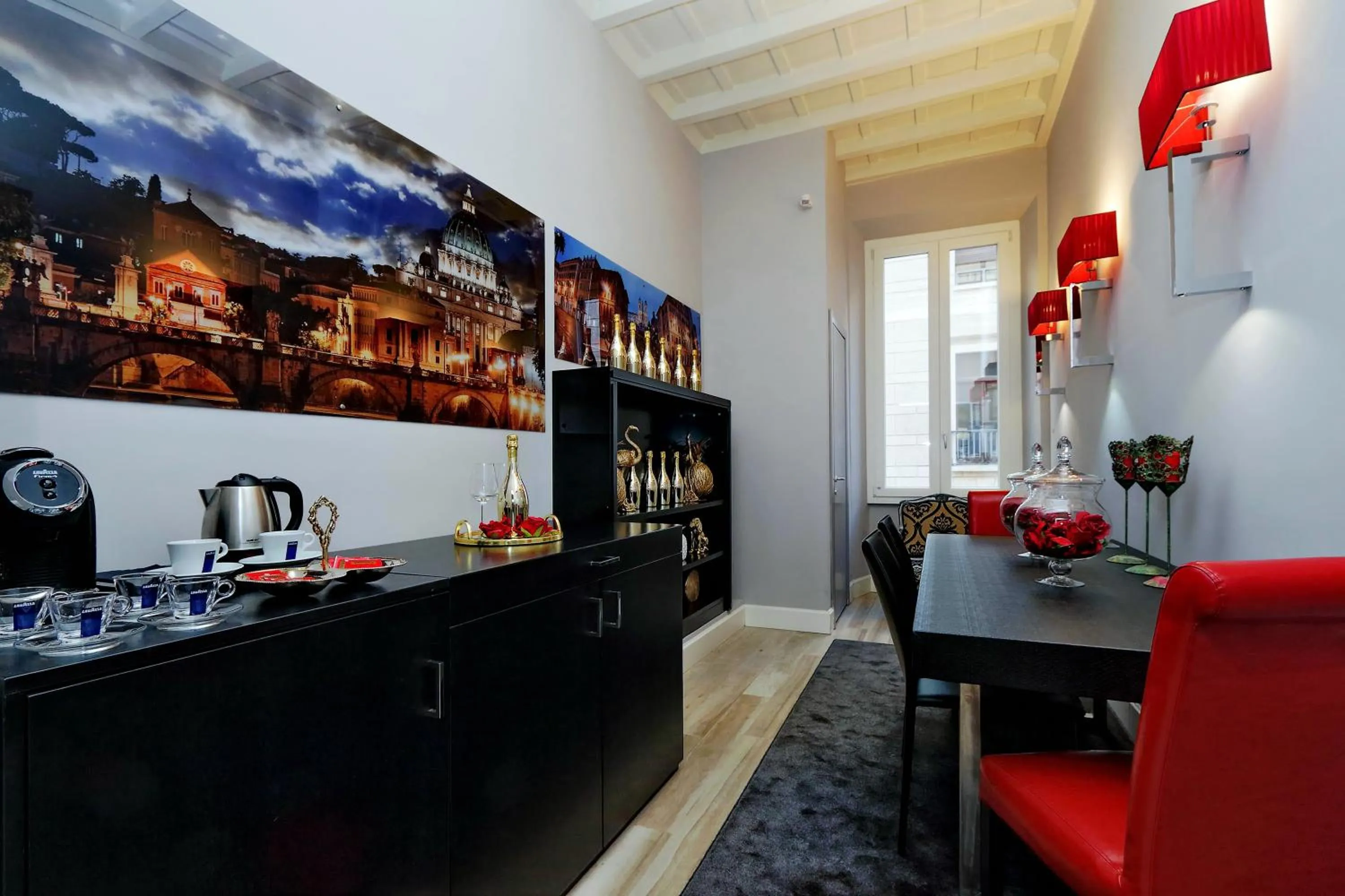 Lounge or bar in Sistina Twentythree luxury rooms