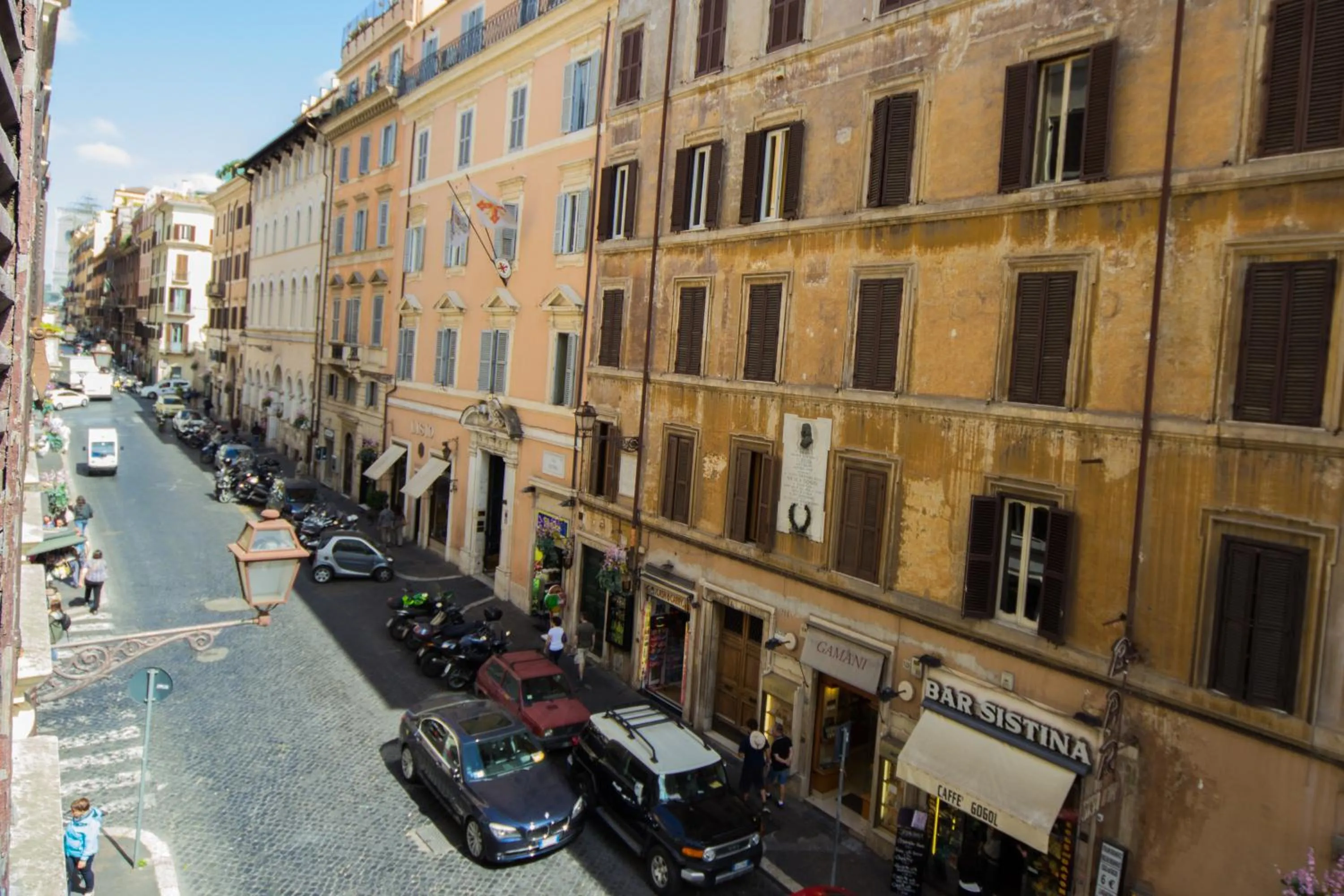 Property building in Sistina Twentythree luxury rooms