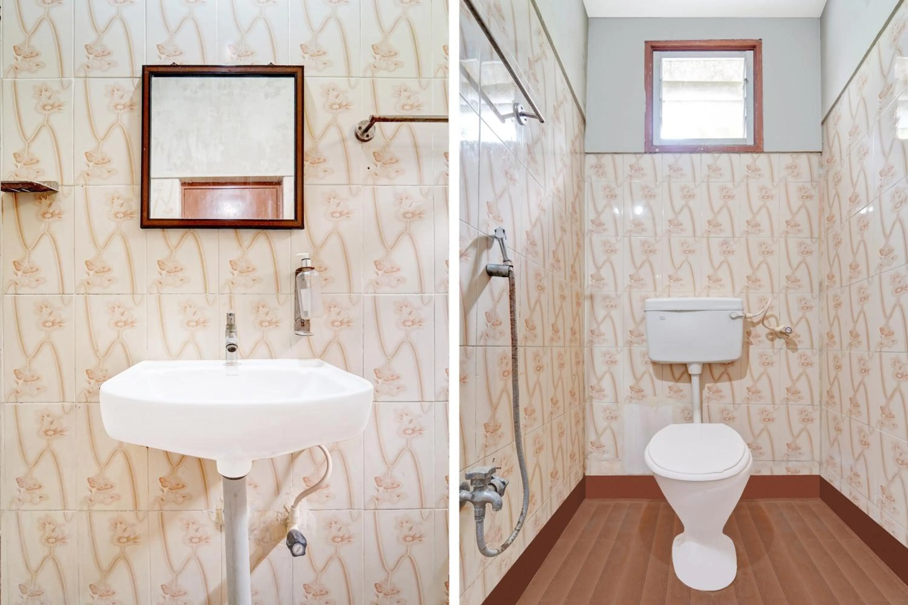 Bathroom in Hotel O Tiruppur Near Railway station