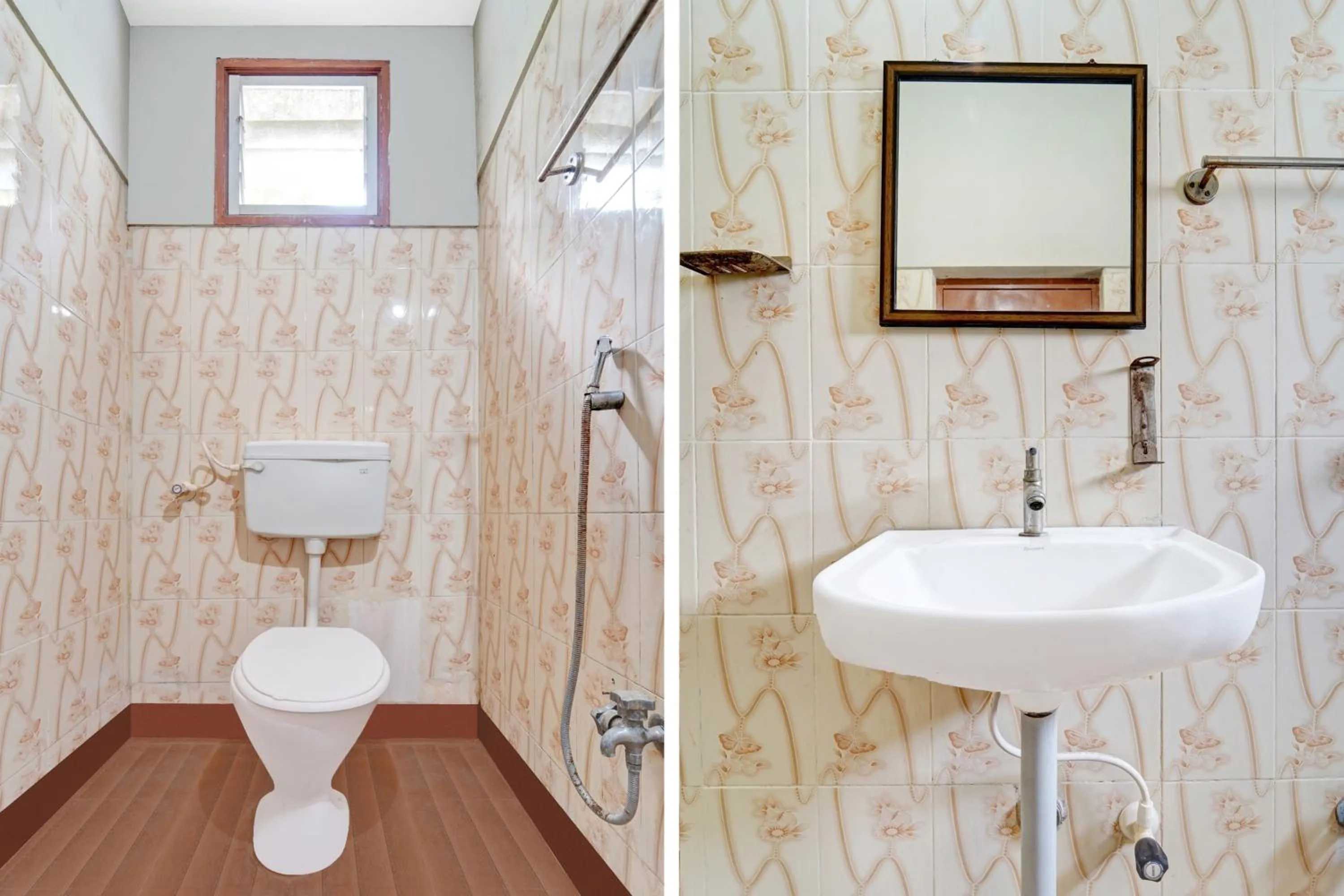 Bathroom in Hotel O Tiruppur Near Railway station