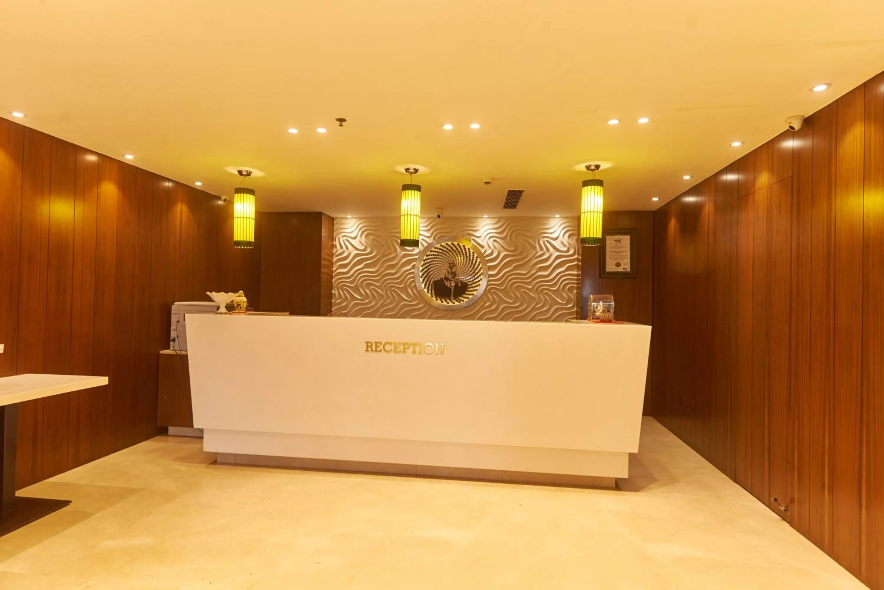 Lobby or reception in Tania President Inn