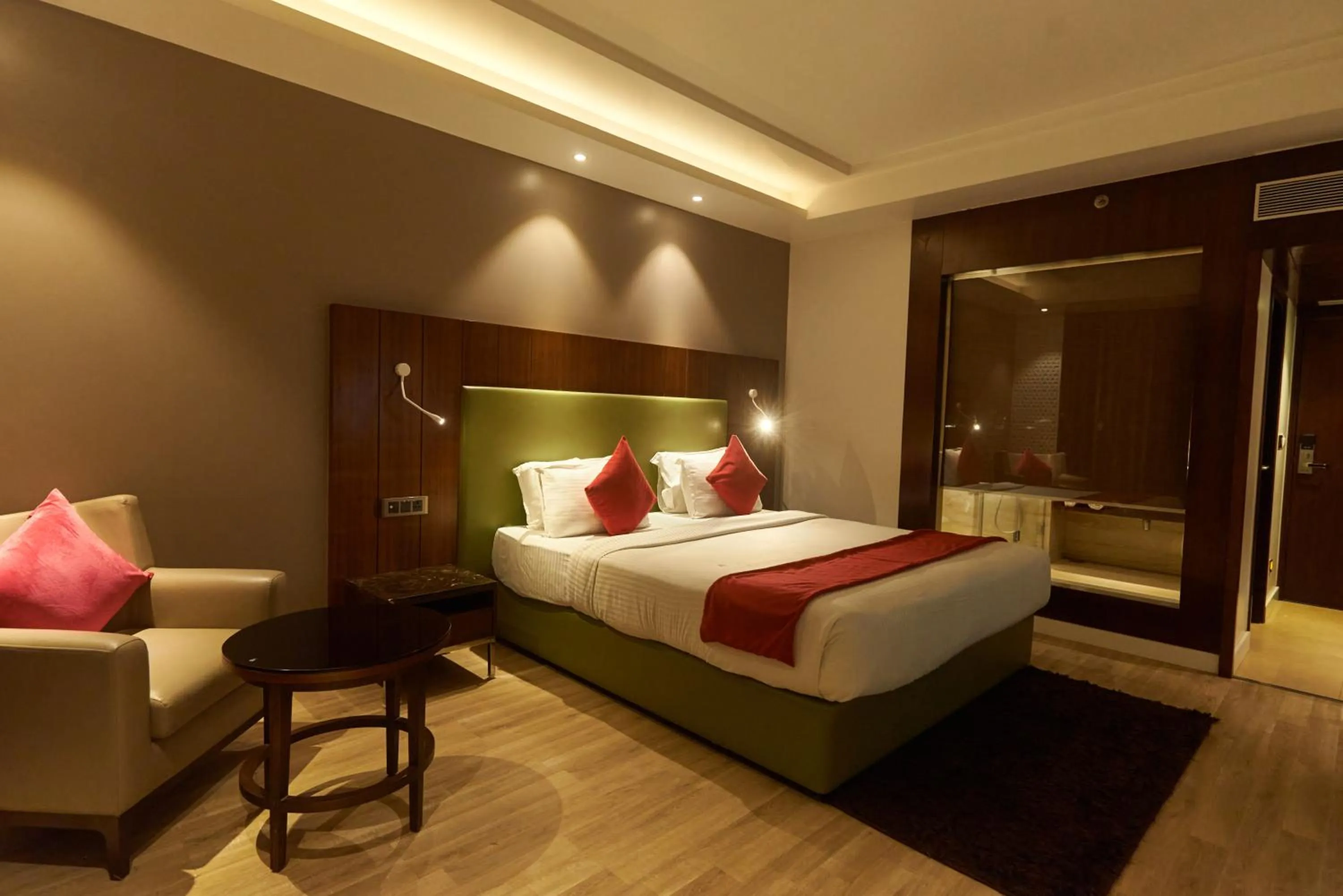 Bed in Tania President Inn