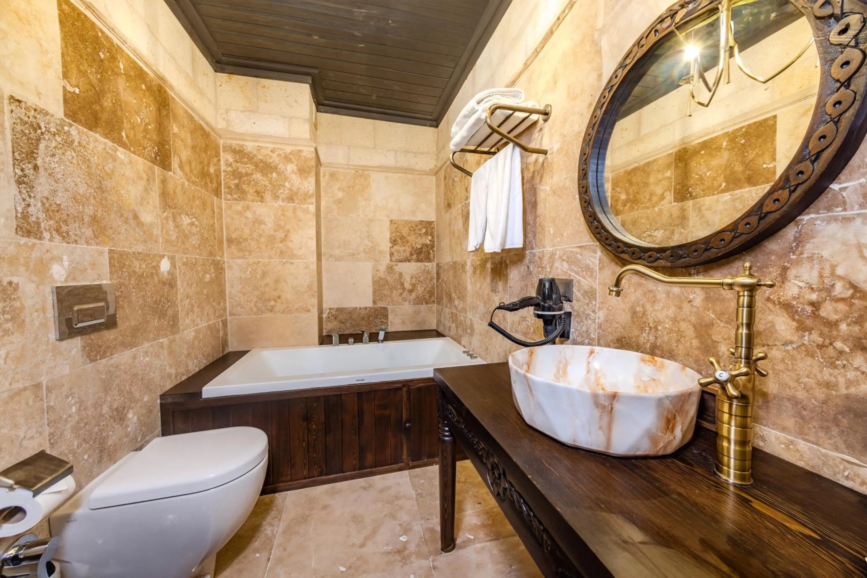 Bathroom in Castellum Cave Cappadocia