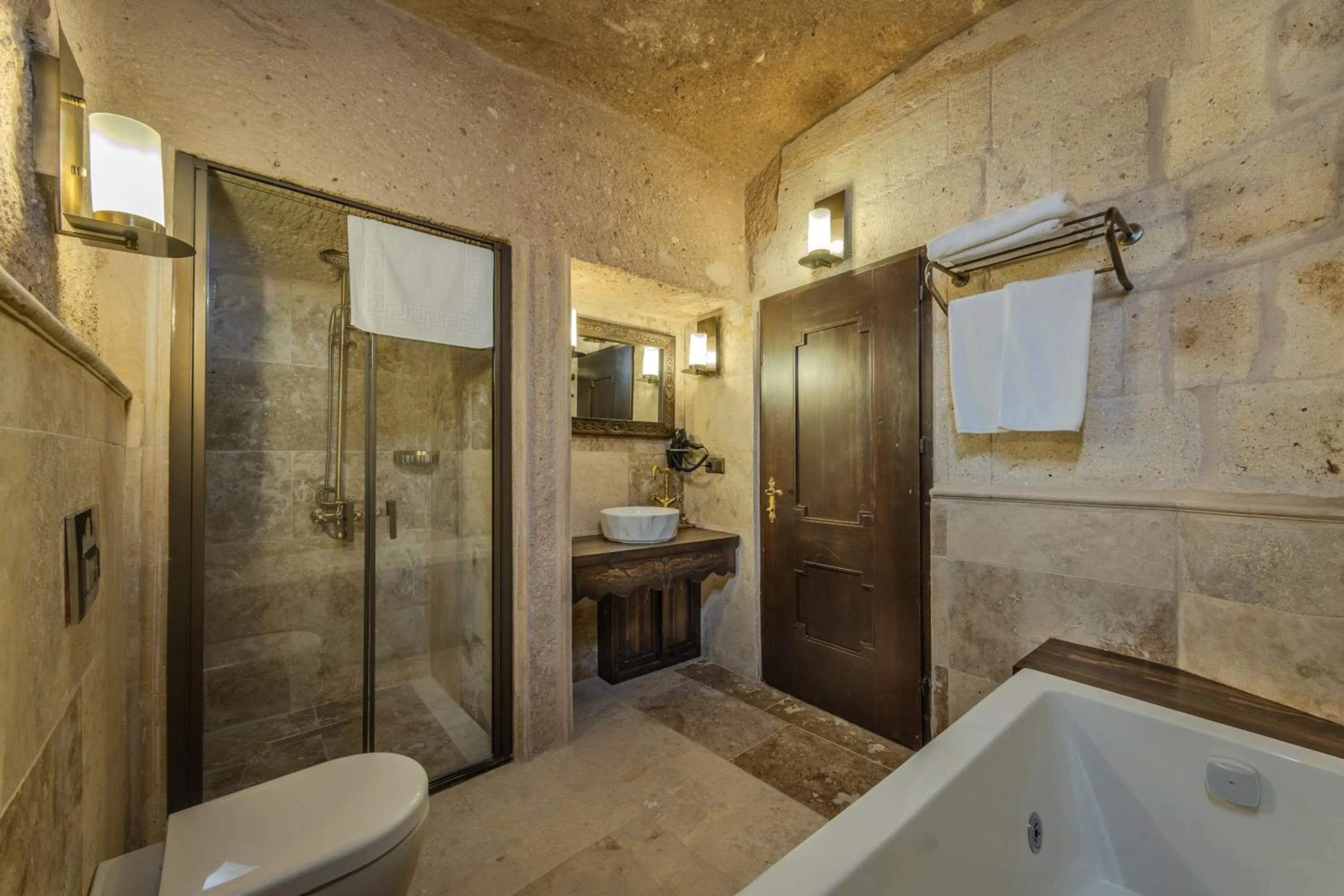 Bathroom in Castellum Cave Cappadocia
