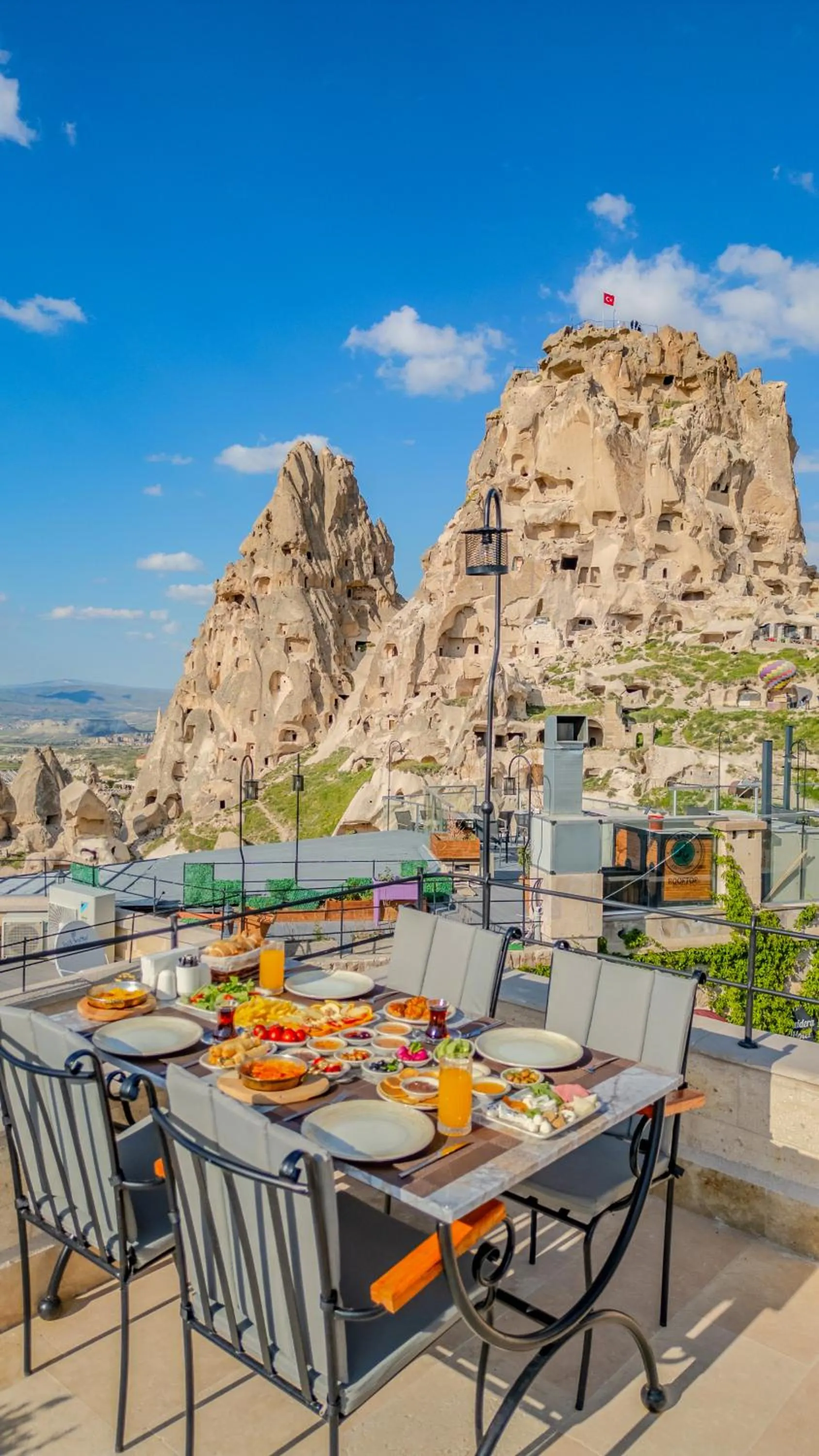 Breakfast in Castellum Cave Cappadocia