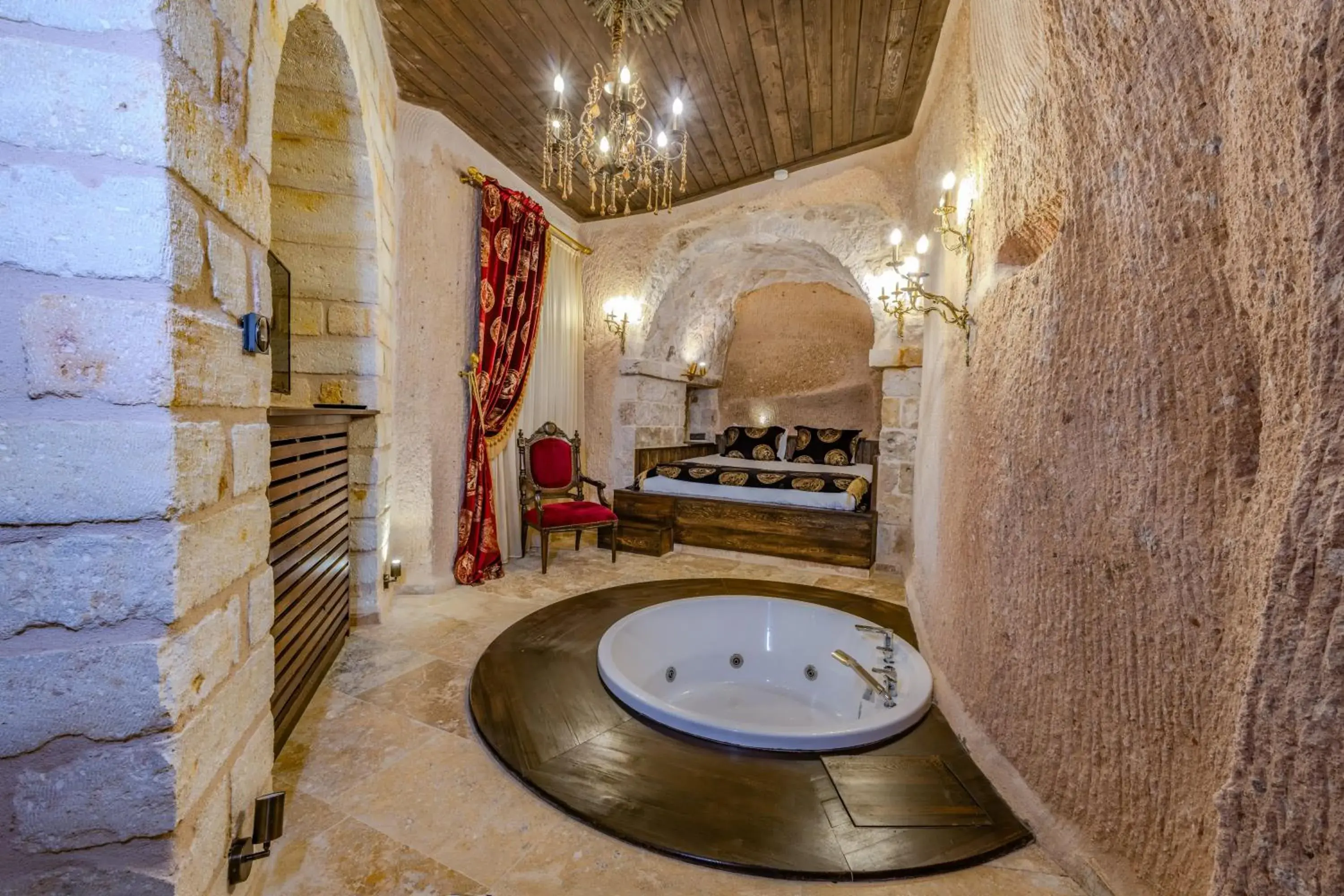 Queen Suite with Spa Bath in Castellum Cave Cappadocia Queen Suite with Spa Bath in Castellum Cave Cappadocia