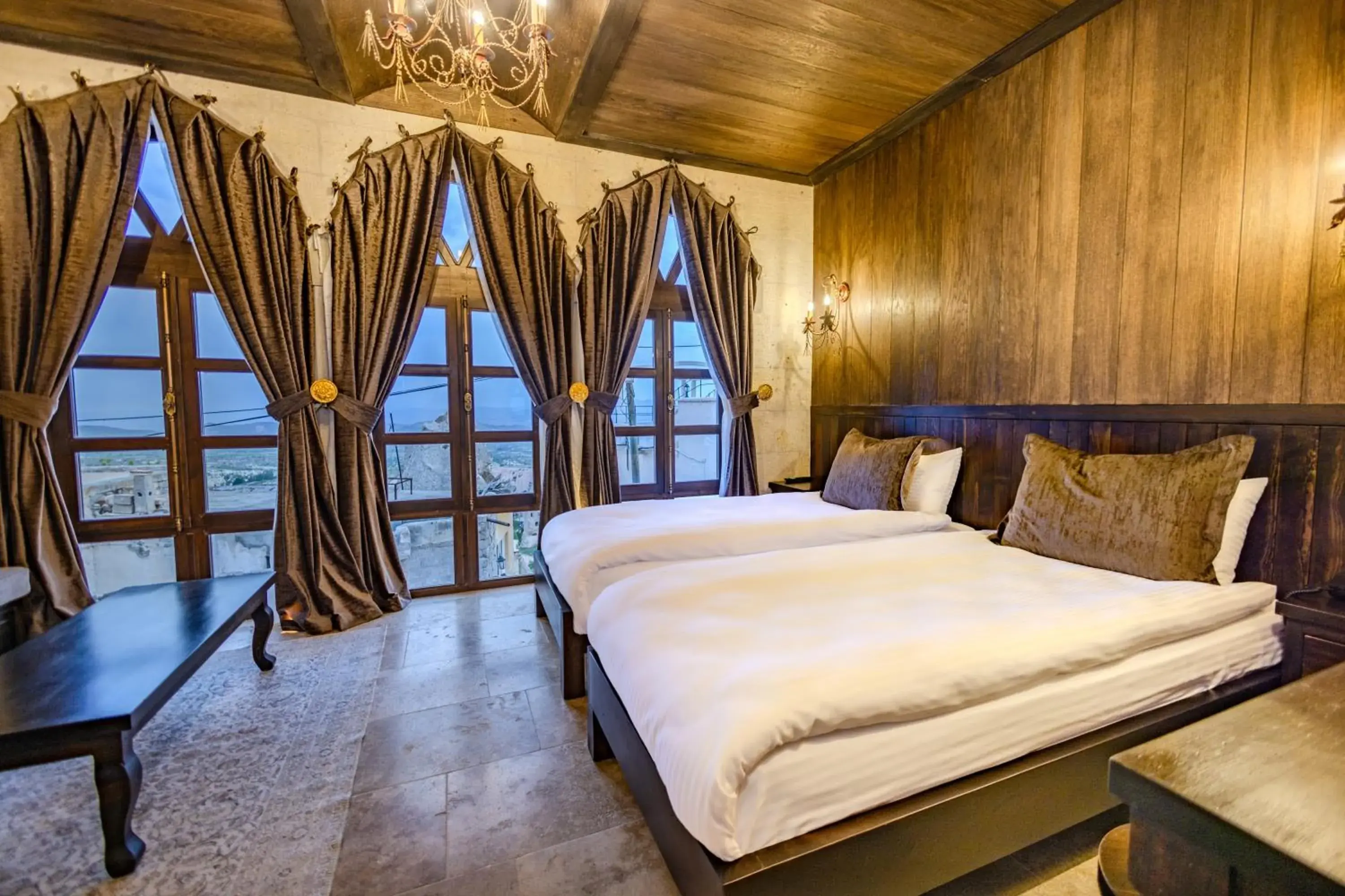 Deluxe Double Room with Castle View in Castellum Cave Cappadocia Deluxe Double Room with Castle View in Castellum Cave Cappadocia