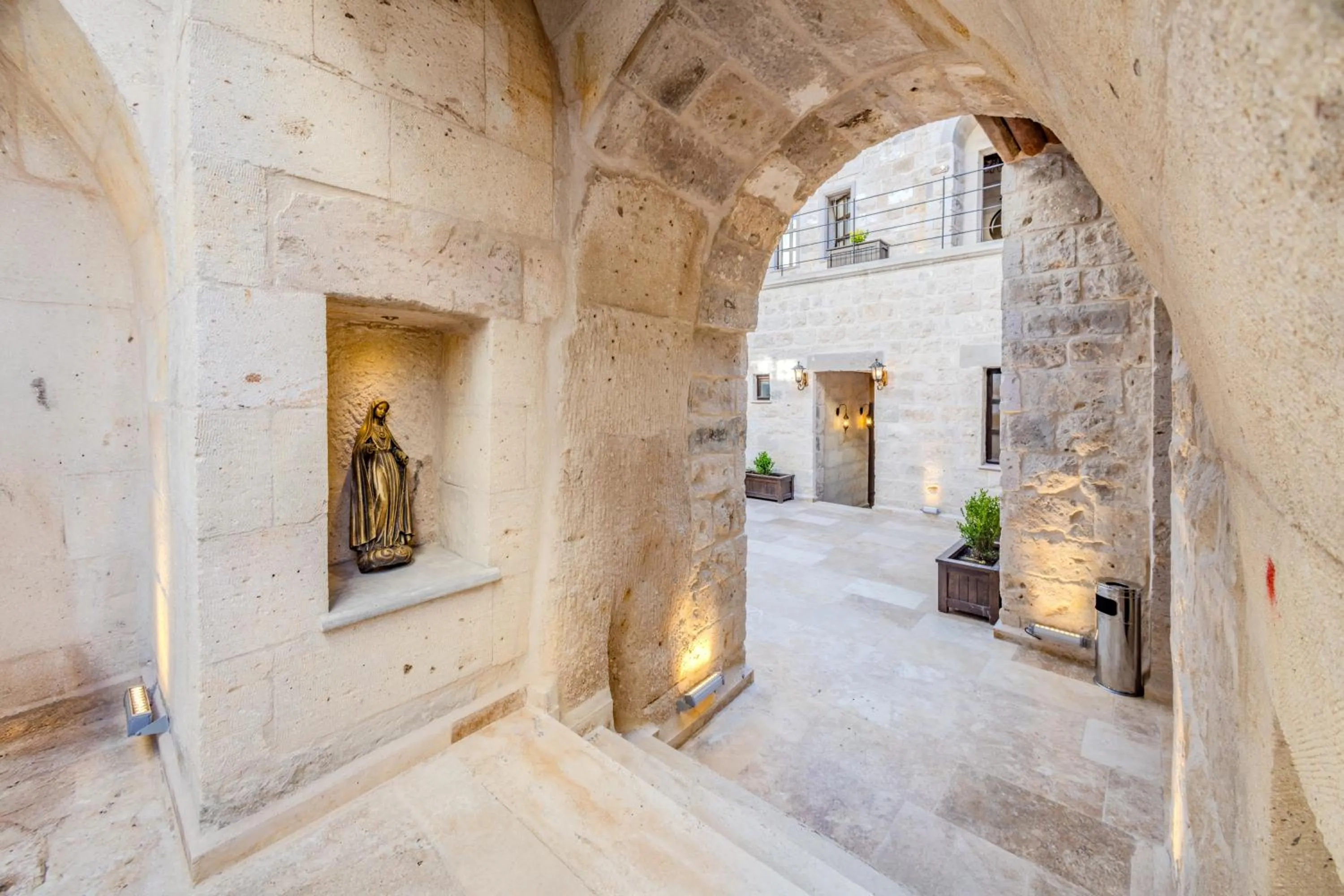 Decorative detail in Castellum Cave Cappadocia