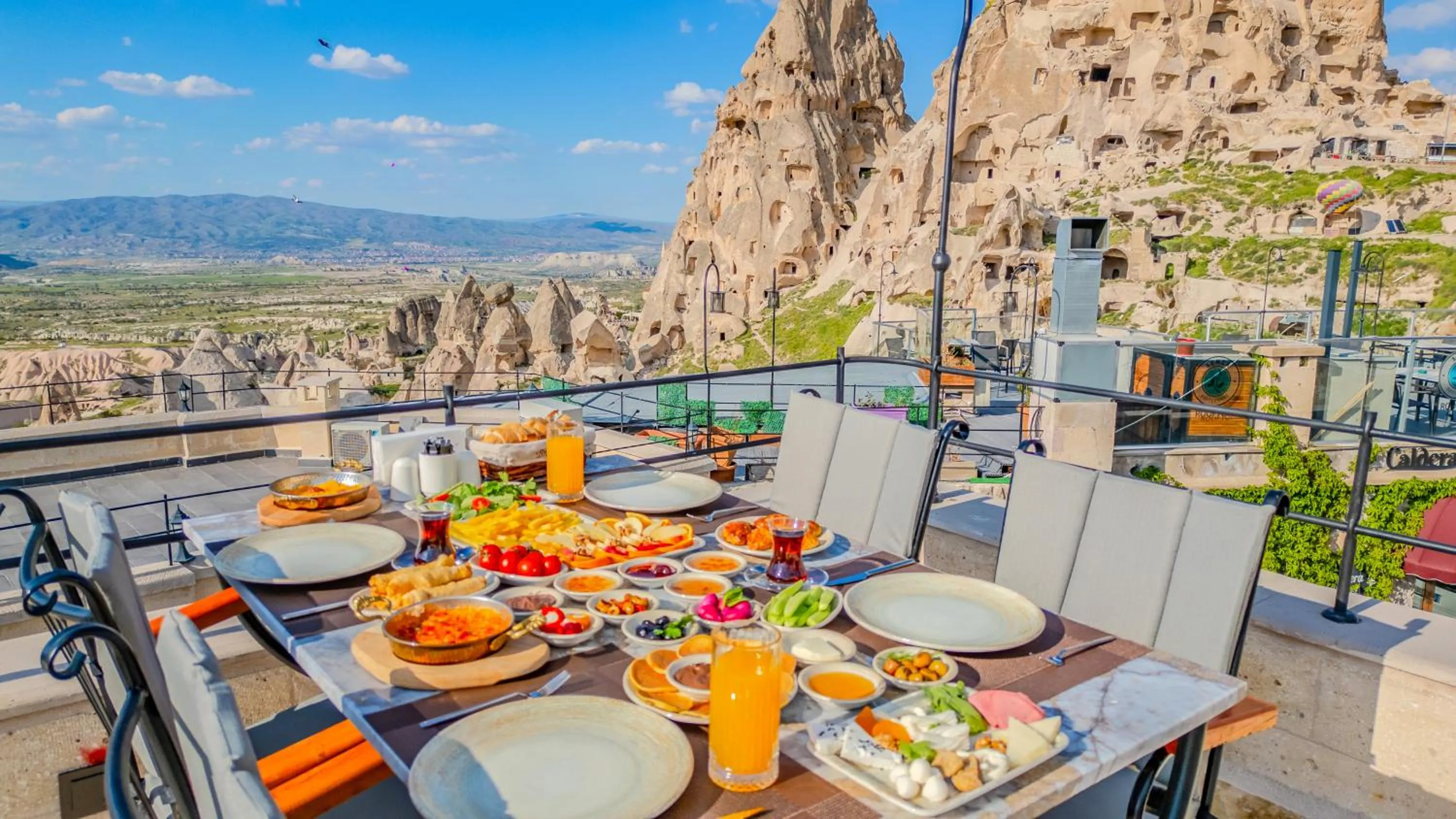 Breakfast in Castellum Cave Cappadocia
