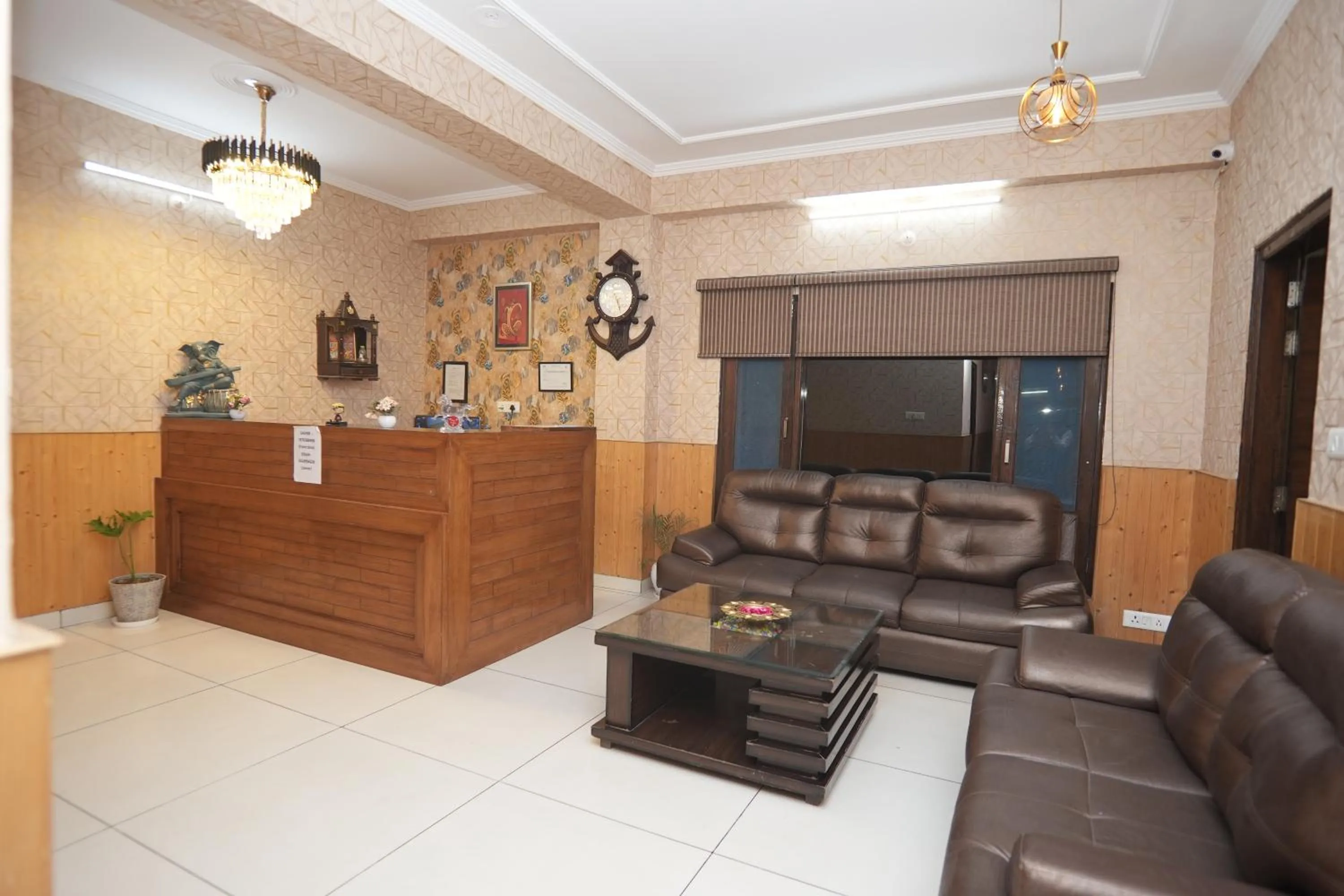 Lobby or reception in The Radiance - kufri