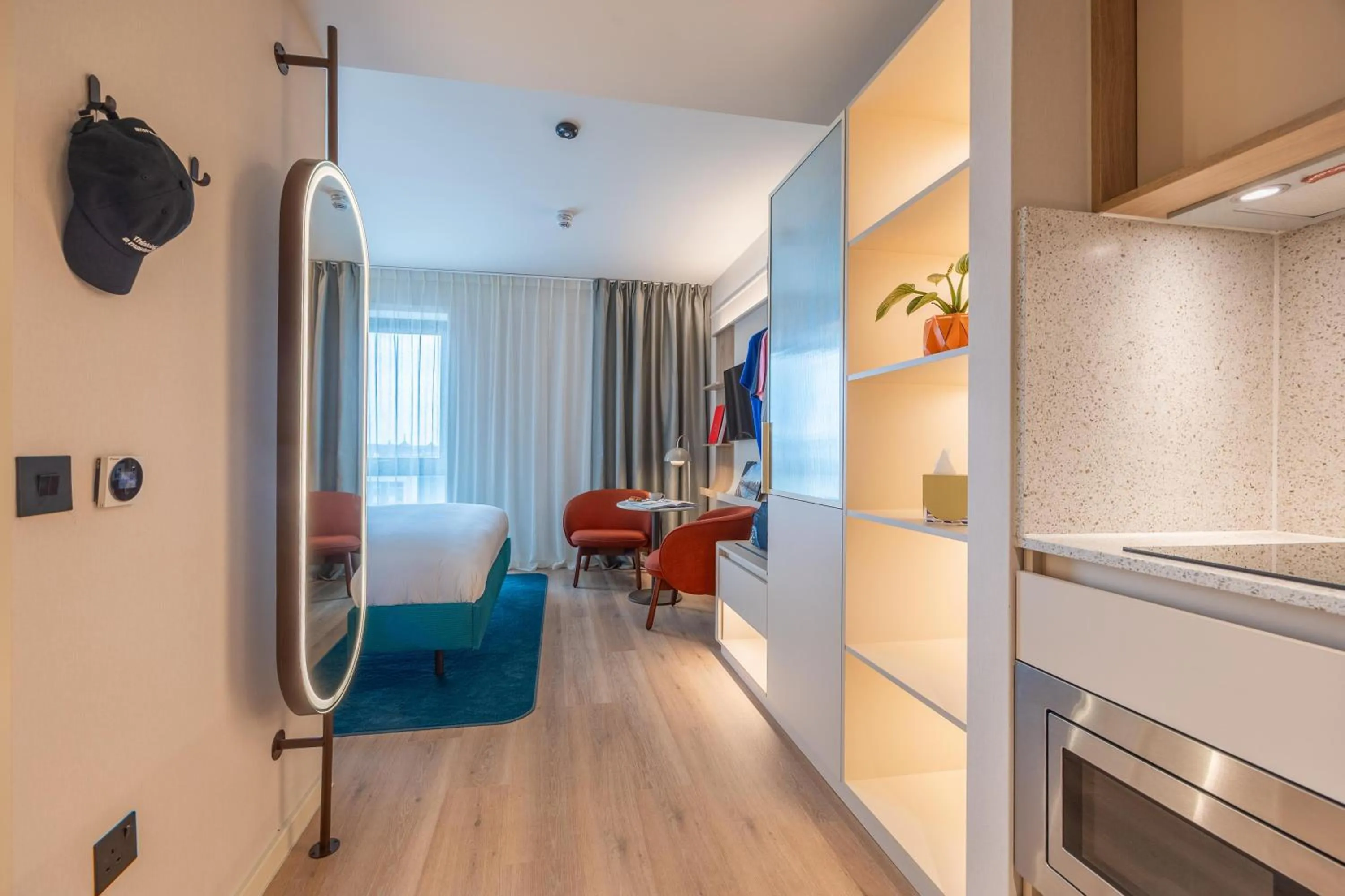 Kitchen or kitchenette in The Social Hub Amsterdam City