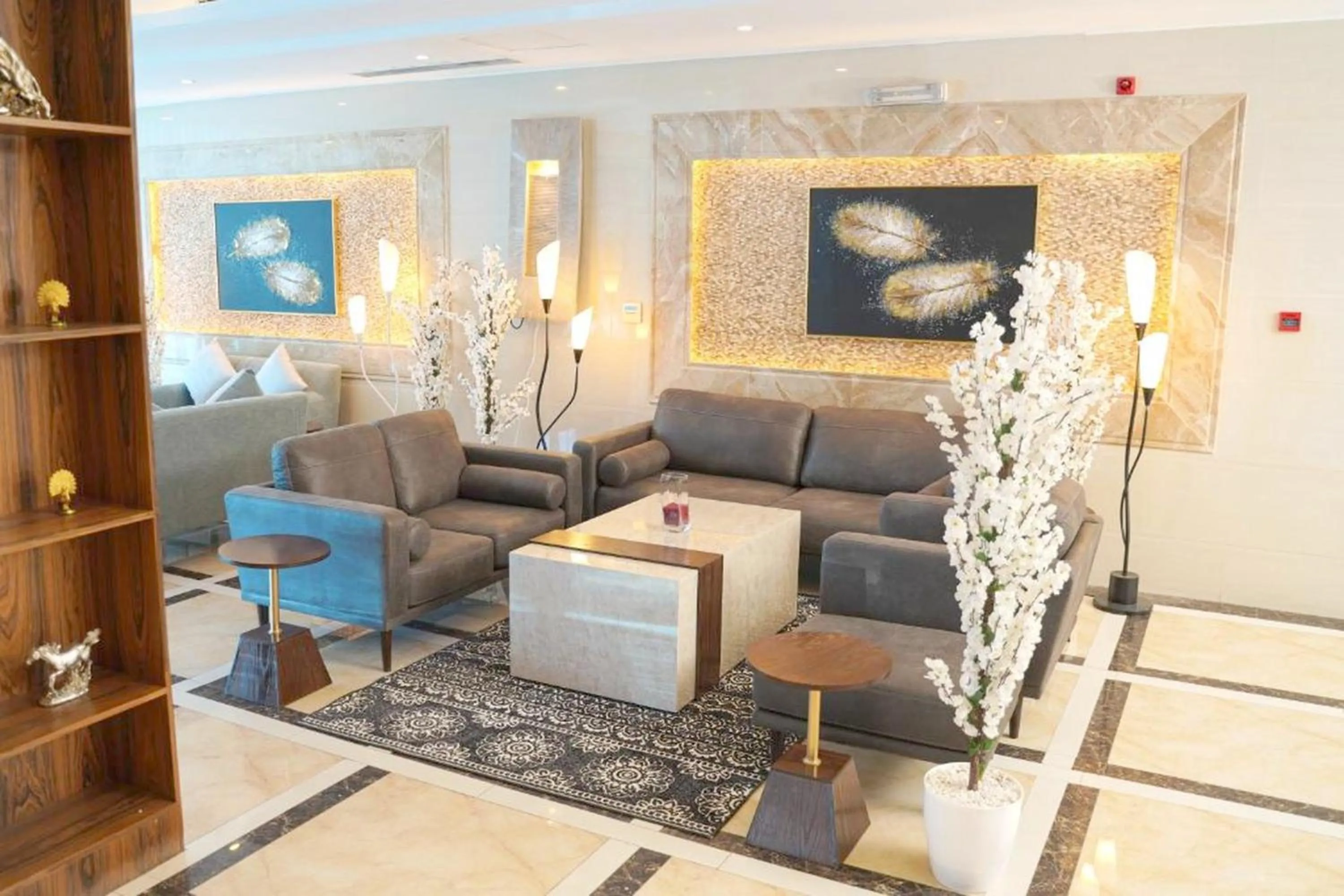 Seating area in Palette Luxury Credi Hotel