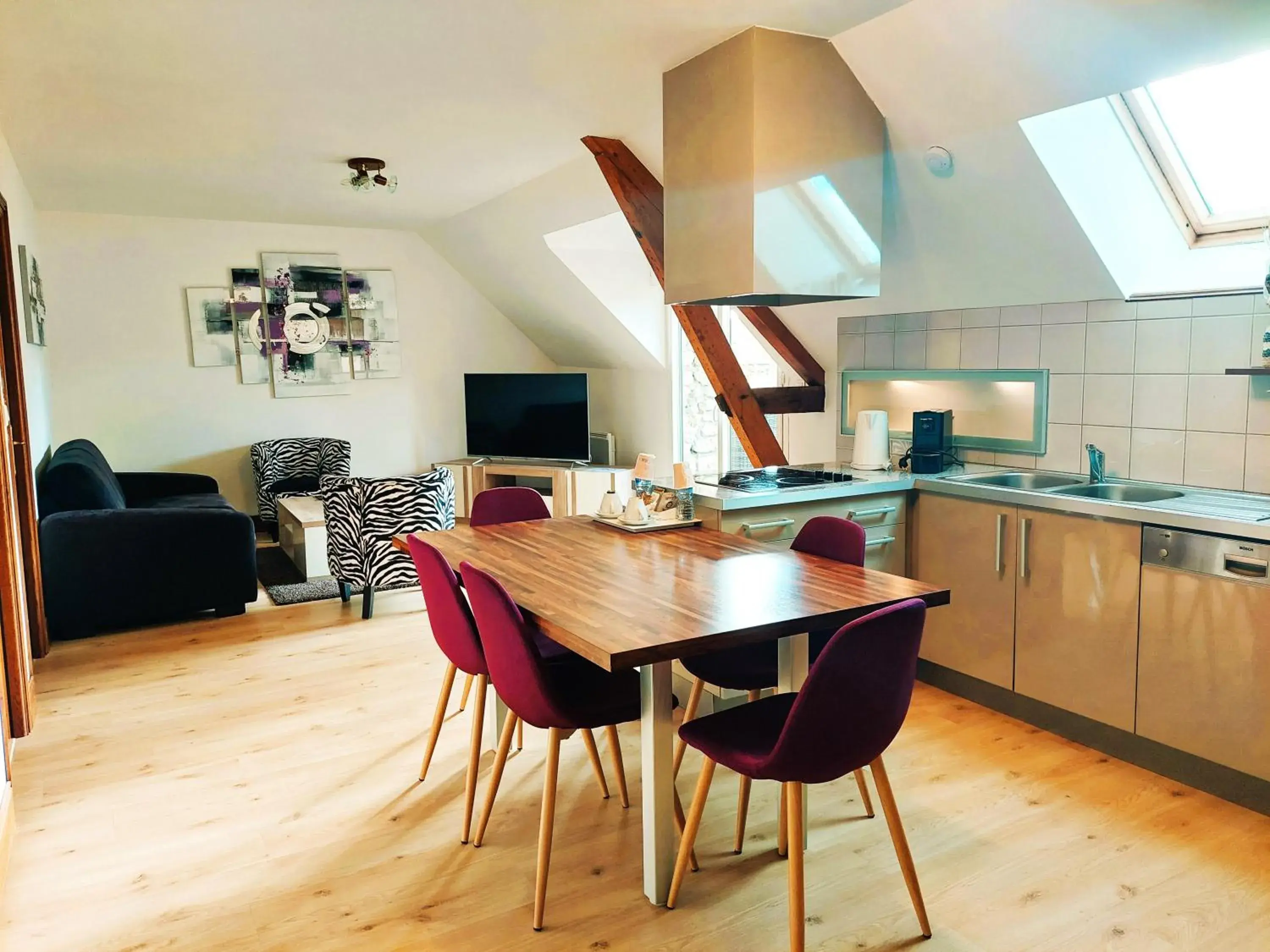 Apartment with Jacuzzi - single occupancy in Domaine de la Haie des Granges Apartment with Jacuzzi - single occupancy in Domaine de la Haie des Granges