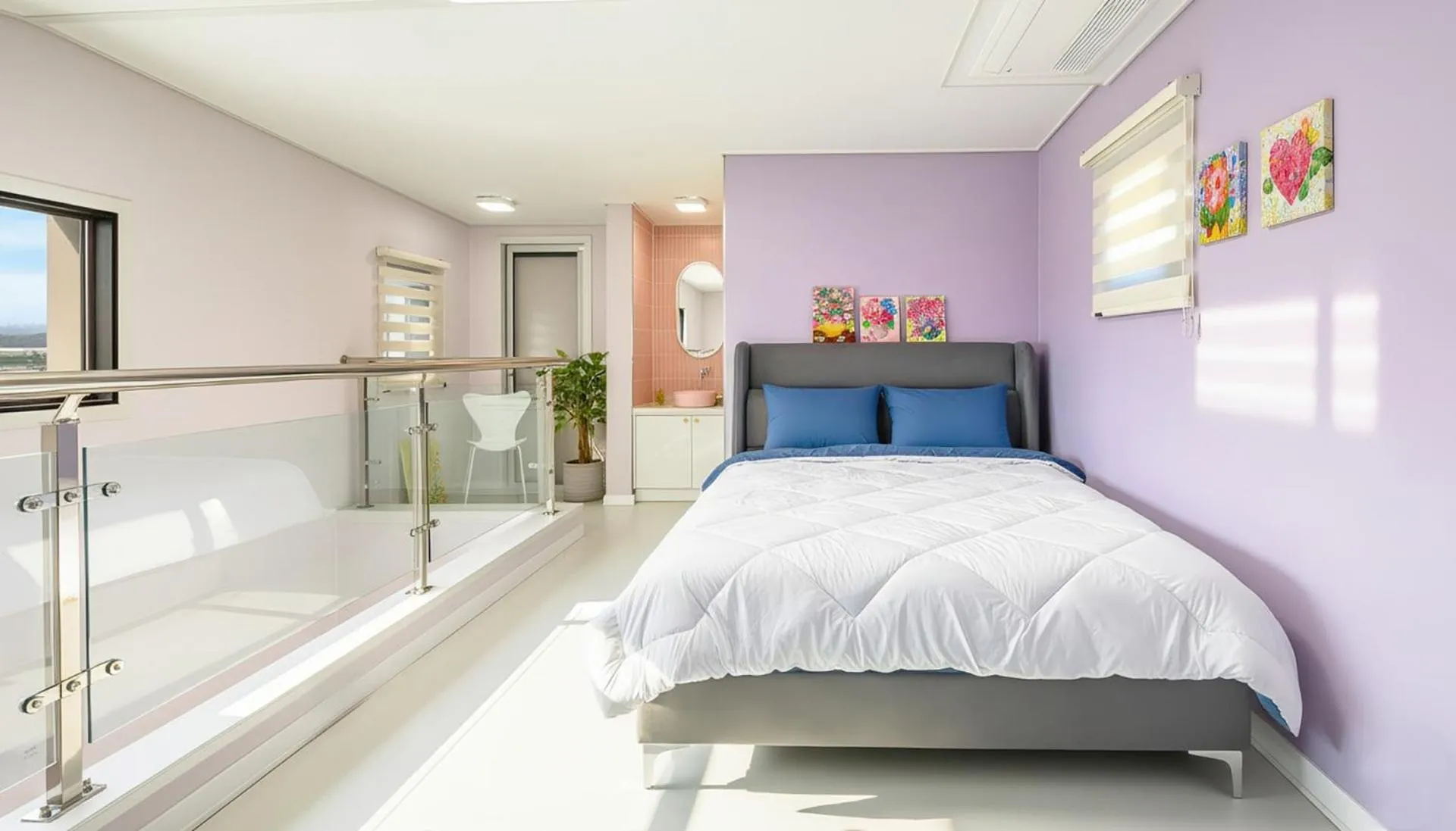 Property building, Bed in Gosung Shalala Private Pool & Spa Villa