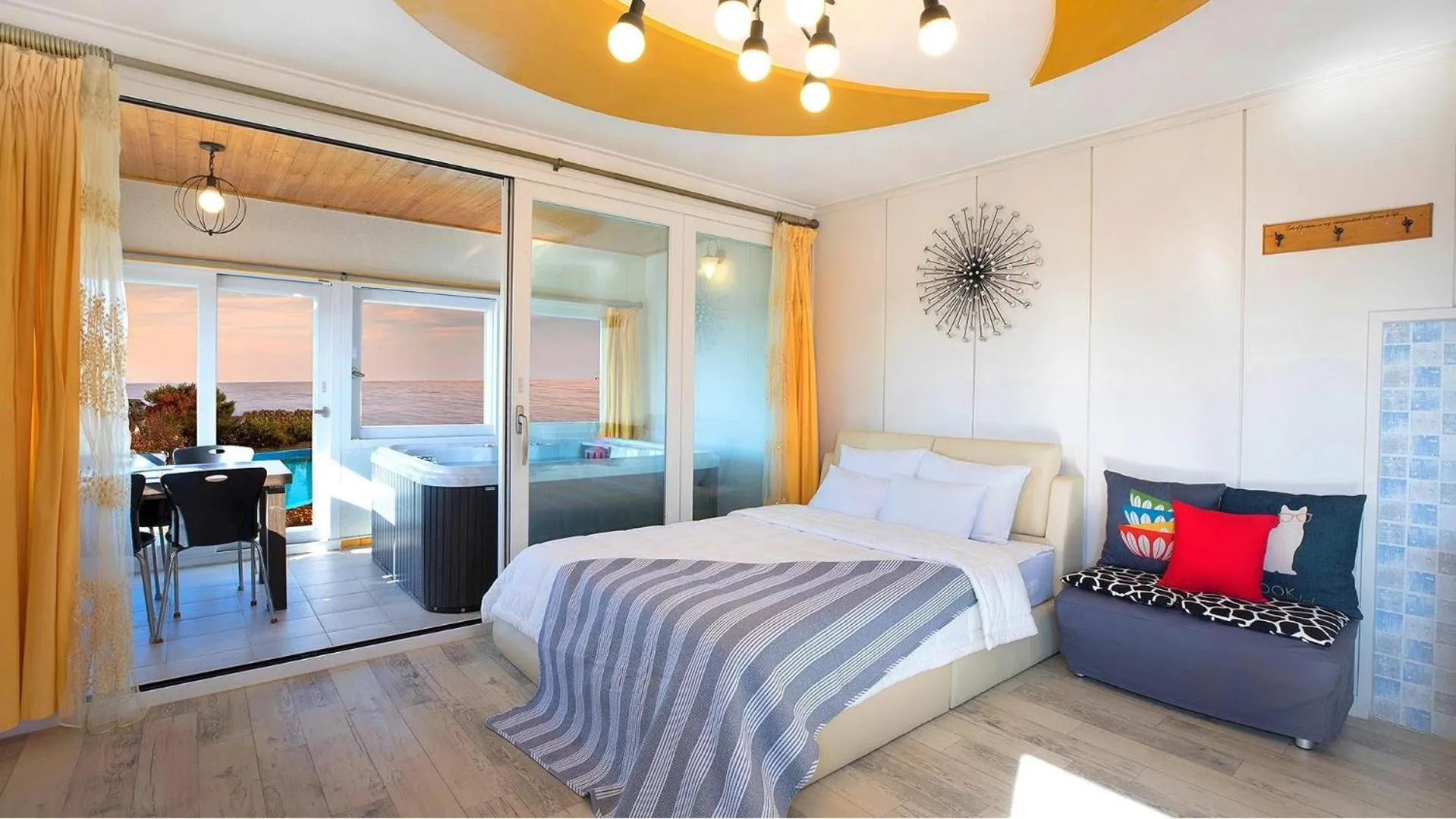 Property building, Bed in Ganghwa Ana Island Pension