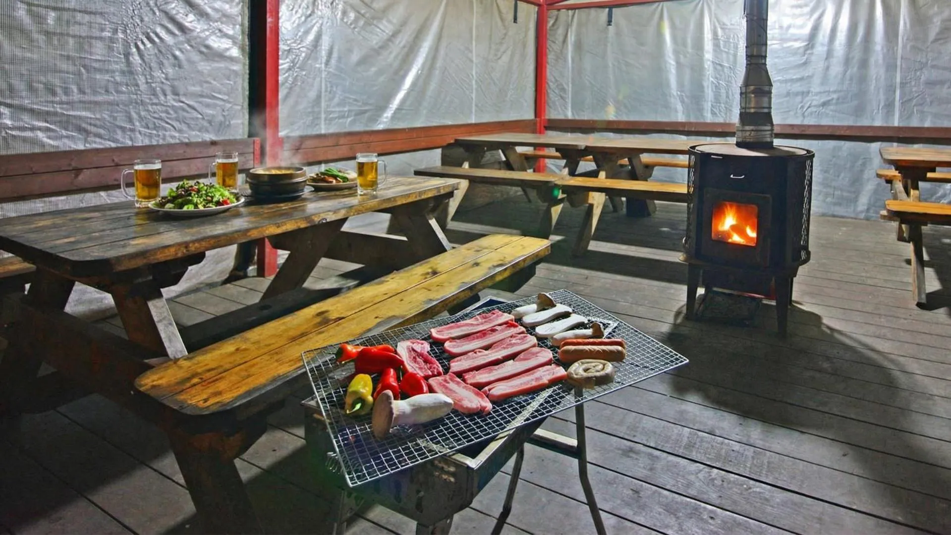 Property building in Hwacheon Turkey Valley